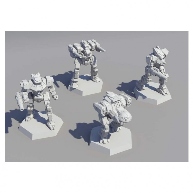 Battletech Miniature Force Pack Inner Sphere Striker Lancer - Guardian ...