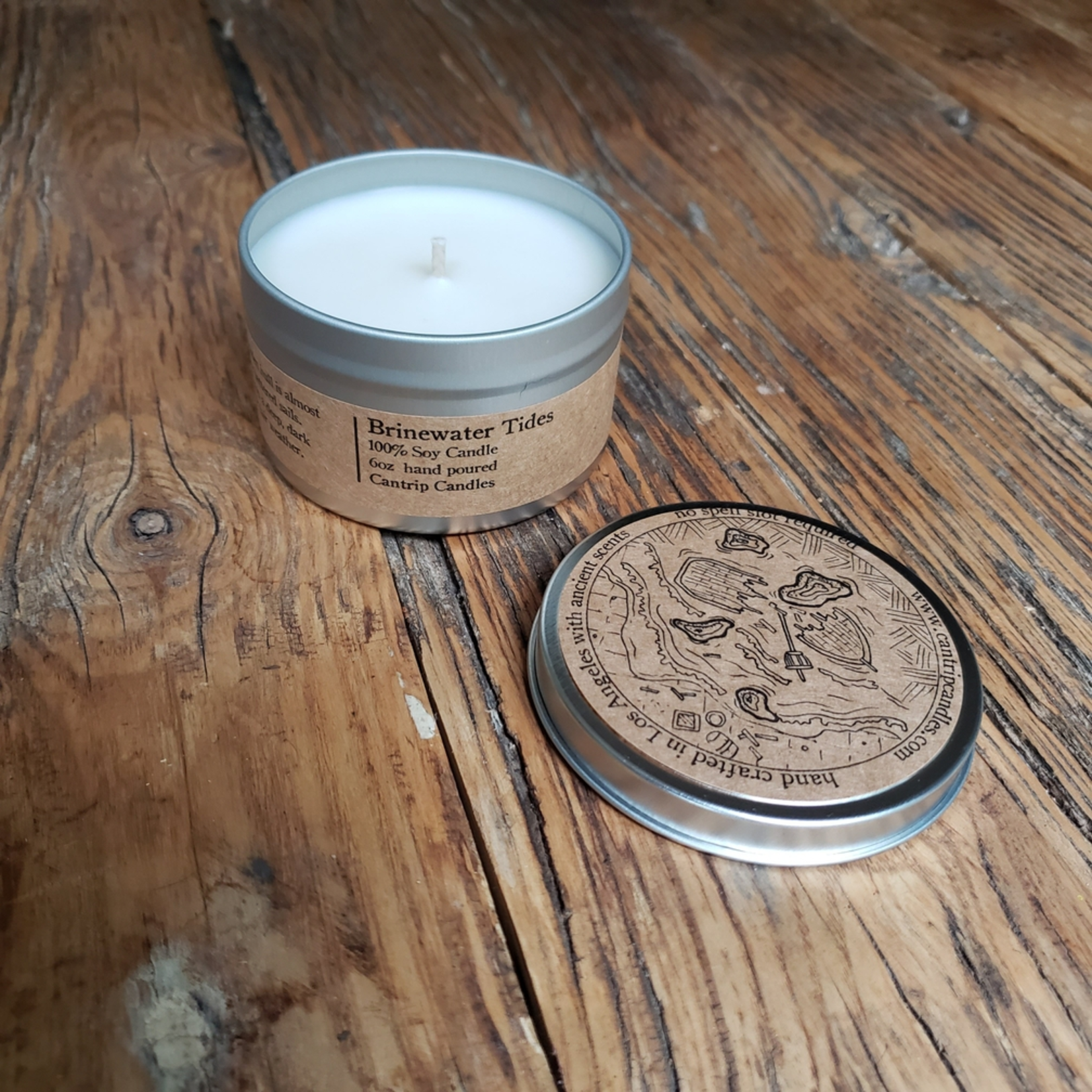 Cantrip Candles Brinewater Tides Candle 6 oz