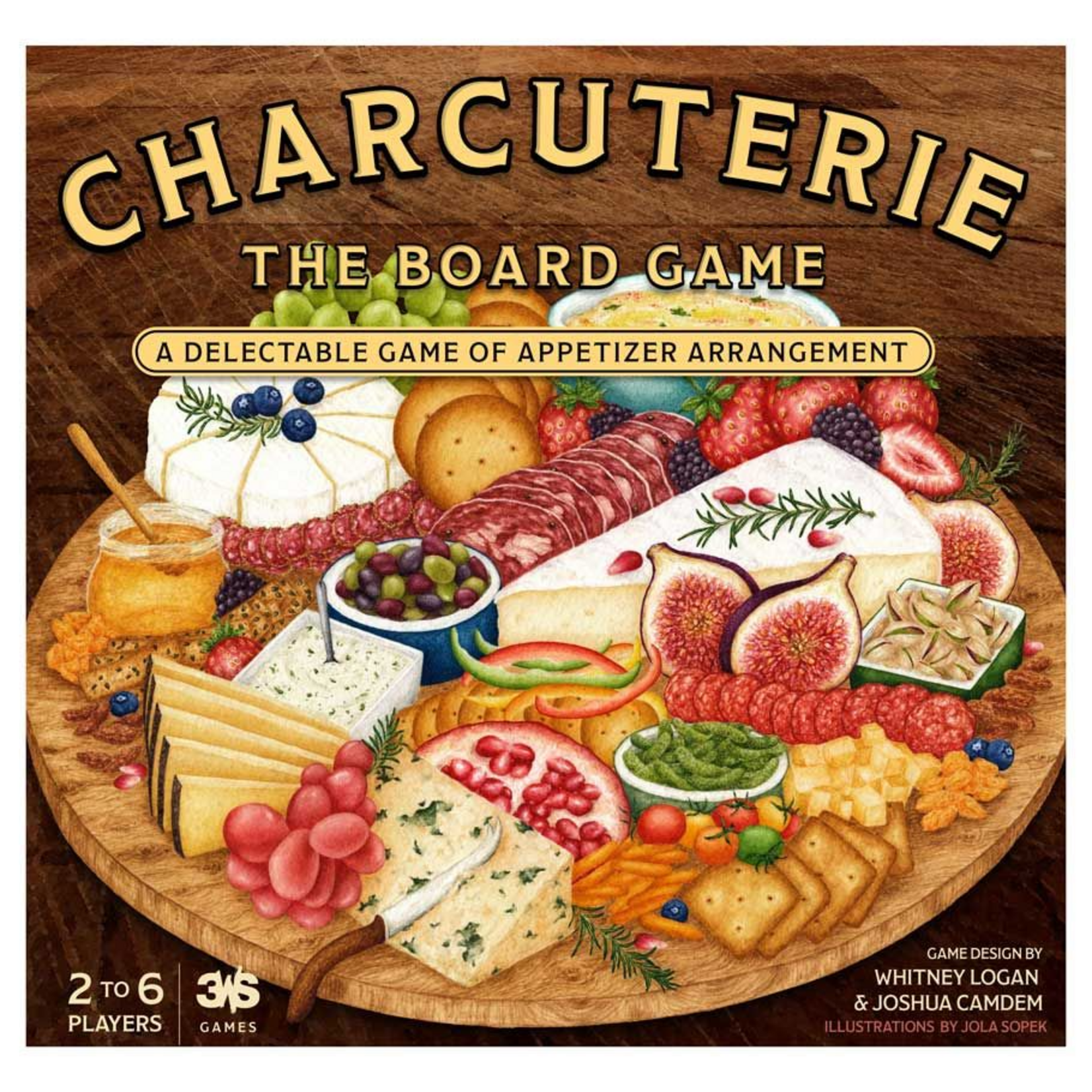Th3rd World Studios Charcuterie The Board Game