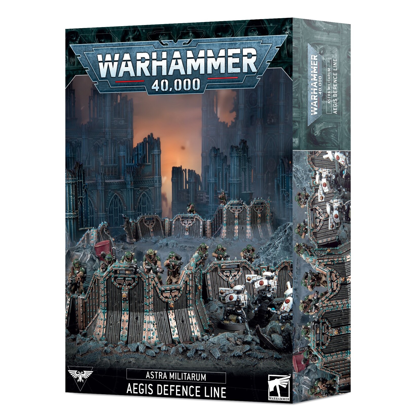 Games Workshop Warhammer 40k Imperium Astra Militarum Aegis Defence Line
