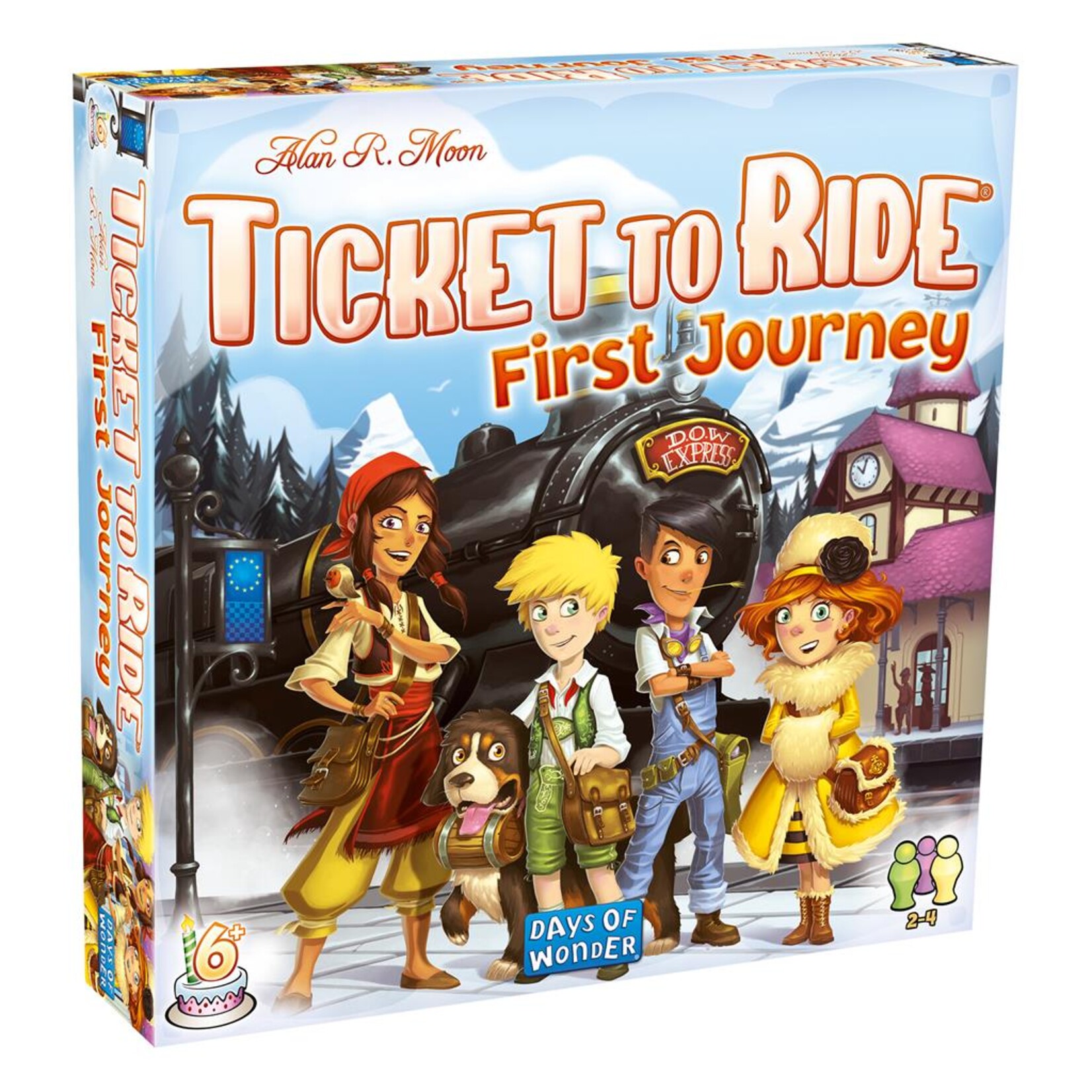 Days of Wonder Ticket to Ride First Journey Europe