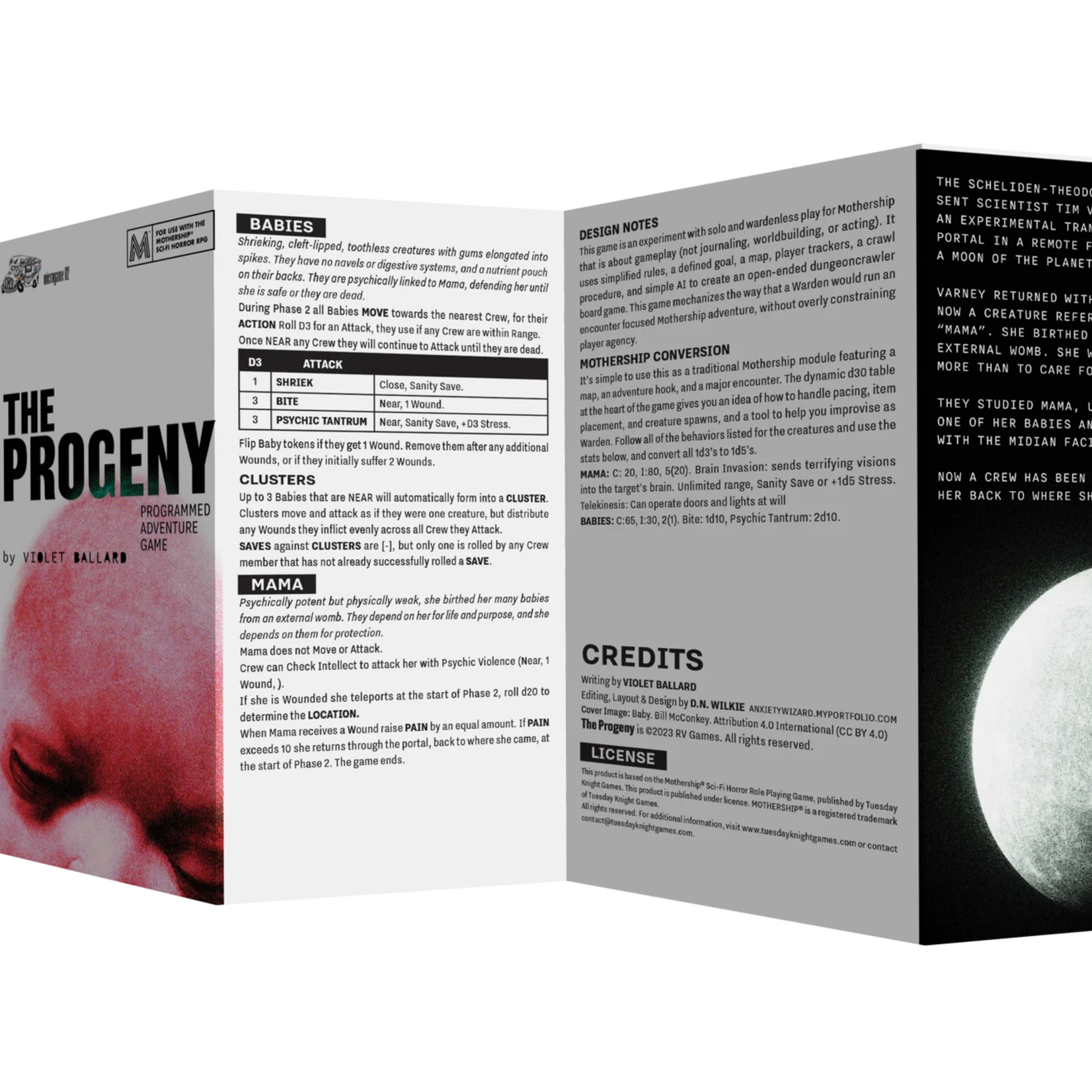 Tuesday Knight Games Mothership The Progeny