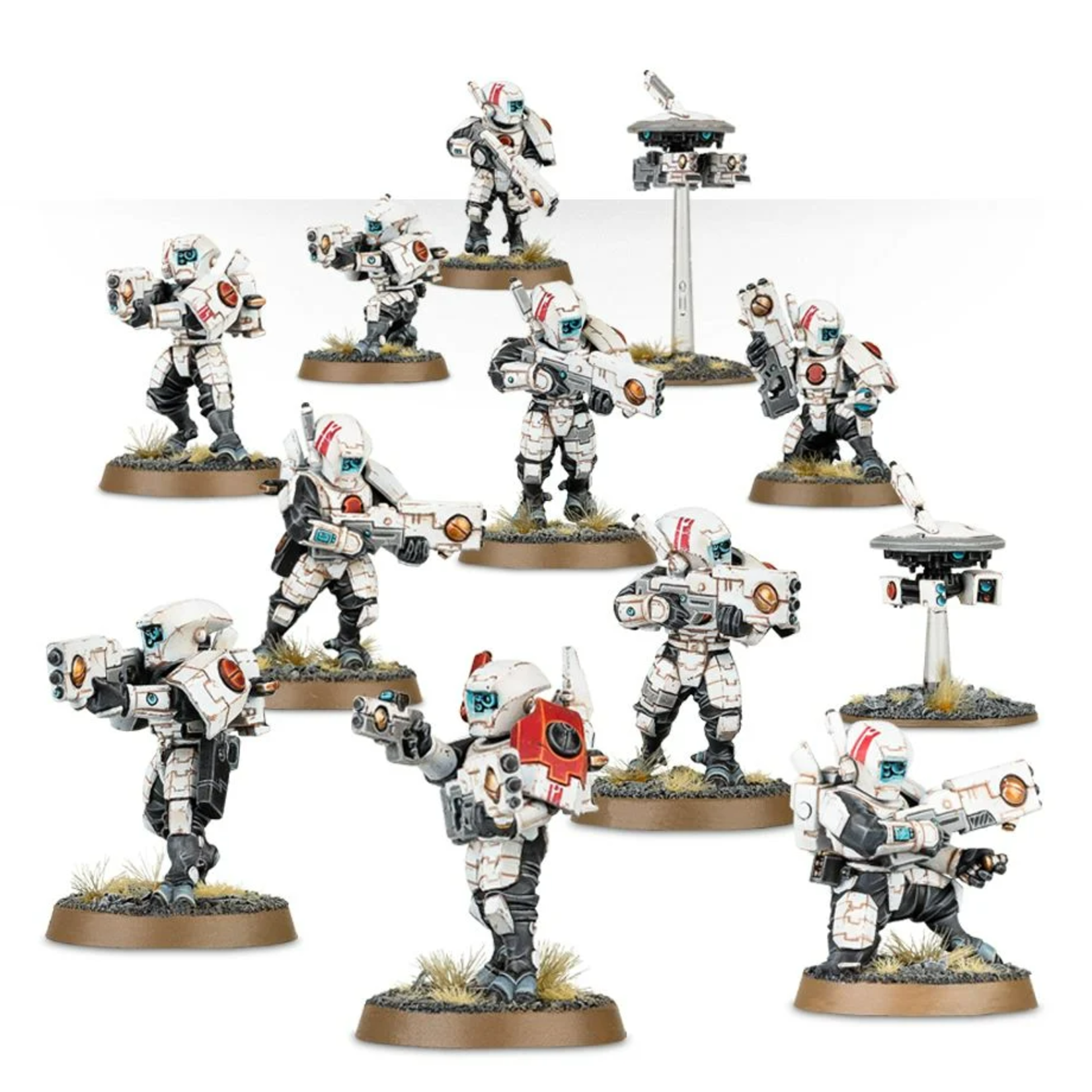 Games Workshop Warhammer 40k Xenos Tau Empire Fire Warriors