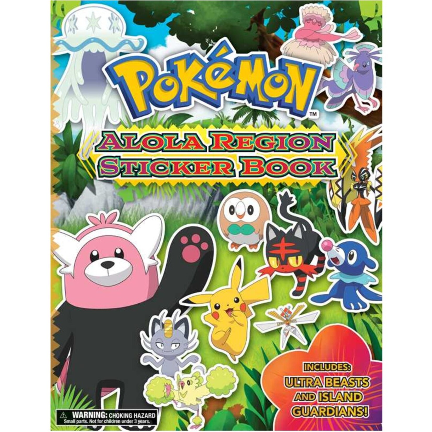 Simon and Schuster Pokemon Alola Region Sticker Book