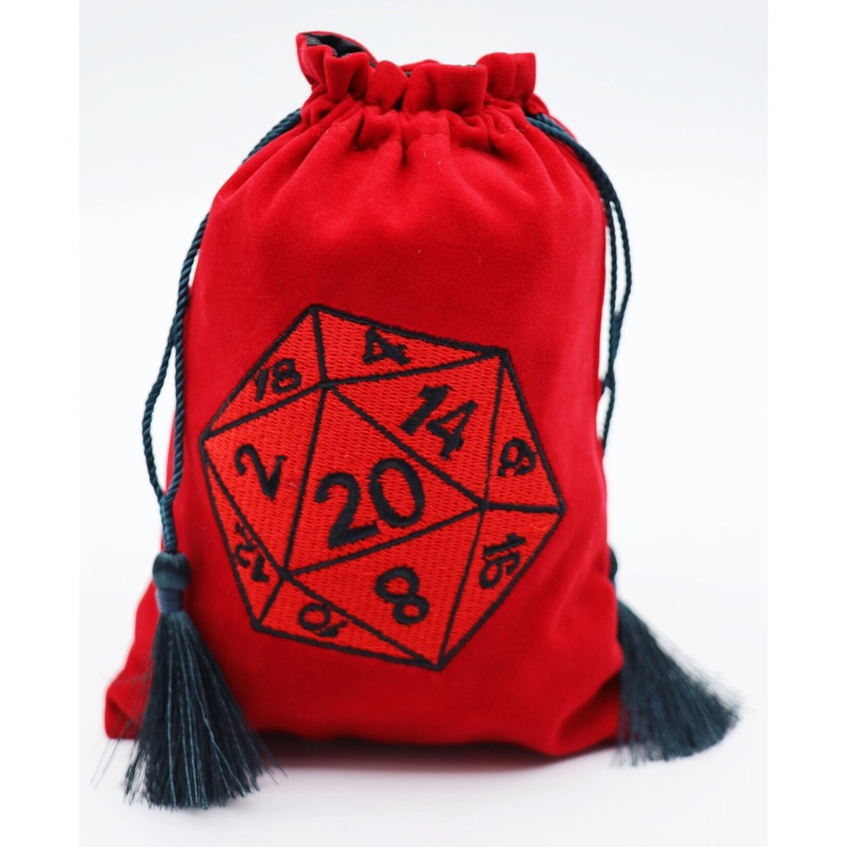 Foam Brain Games Red d20 Dice Bag