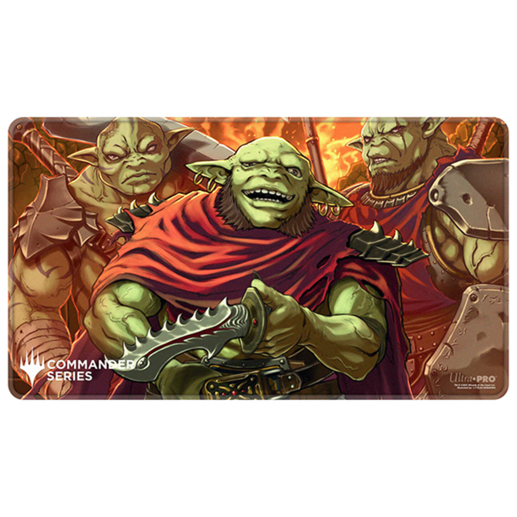 Ultra Pro Ultra Pro Stitched Edge Playmat Magic Commander Series Krenko Mob Boss