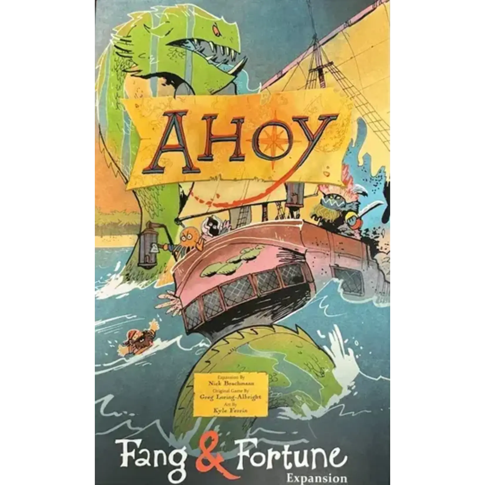 Leder Games Ahoy Fang and Fortune Expansion