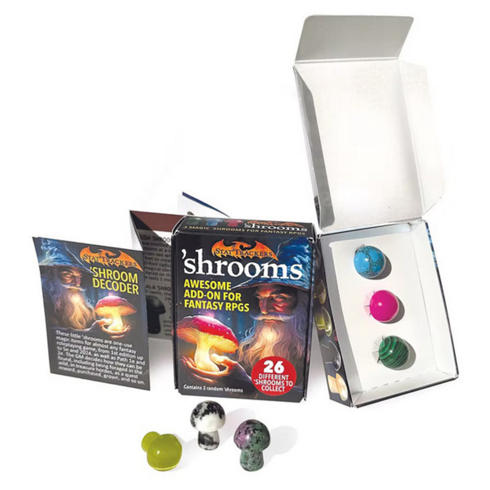 Top Dog Games Stat Trackers Shrooms Booster PACK