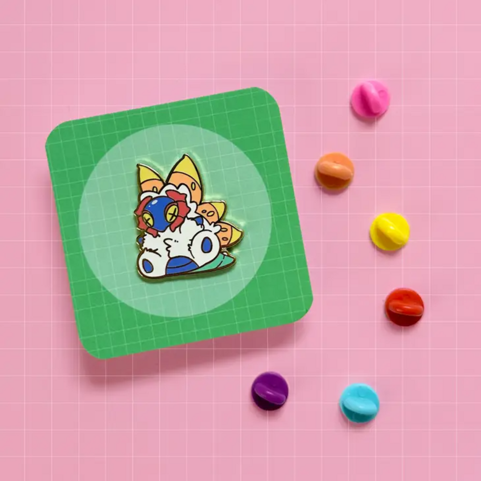 HeyyoJojo Pokemon Slither Wing Party Friend Enamel Pin