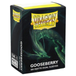 Arcane Tinmen Dragon Shield Sleeves Matte Dual Gooseberry 100 ct