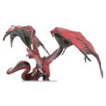 WizKids Dungeons and Dragons Icons of the Realms Adult Red Dragon Tyrant