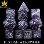 DND Dice DND Dice Big Bad Werewolf Polyhedral 11 die set