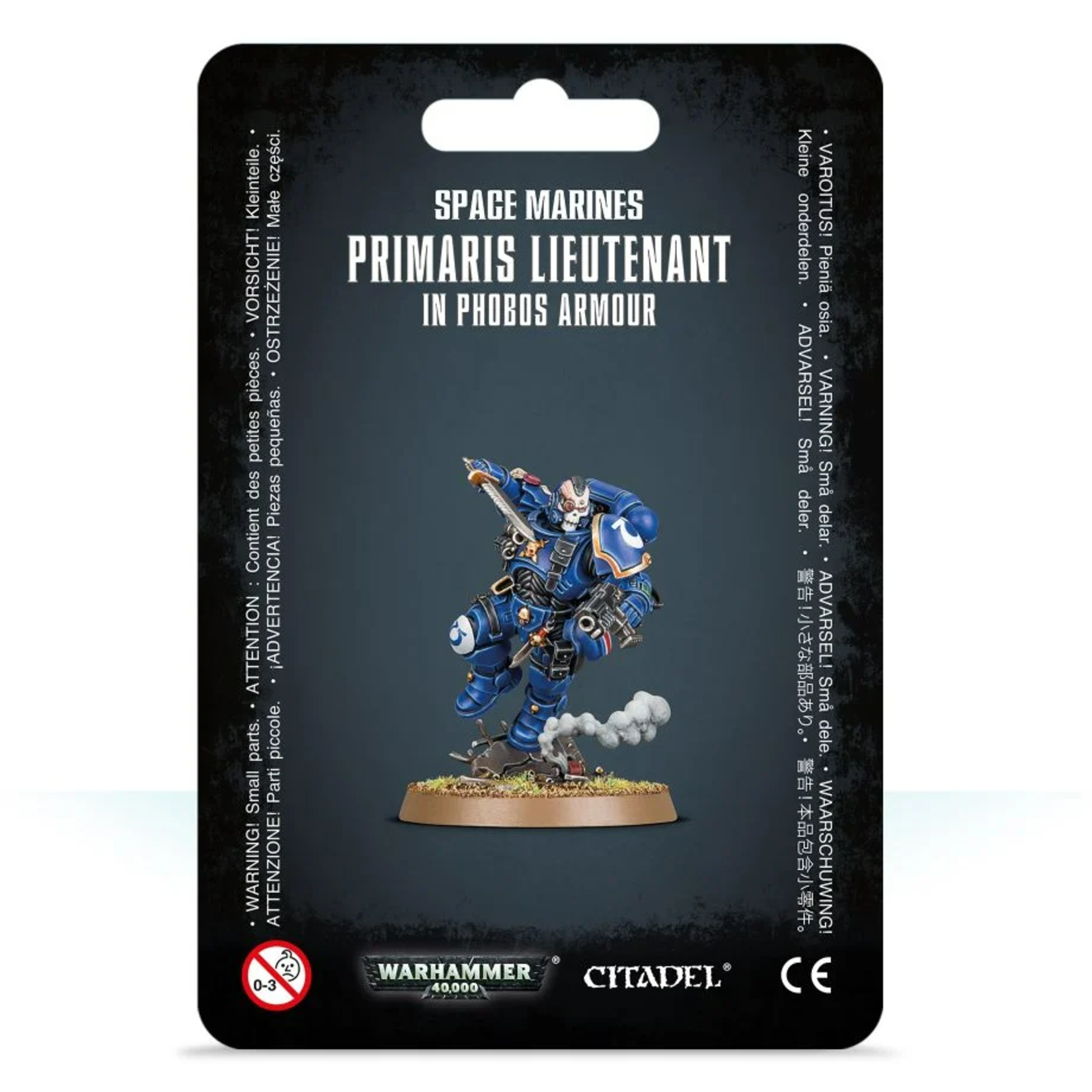 Games Workshop Warhammer 40k Space Marines Primaris Lieutenant in Reiver Armour