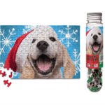 Micro Puzzles Micro Puzzles Santa Paws Christmas Dog Stocking Stuffer