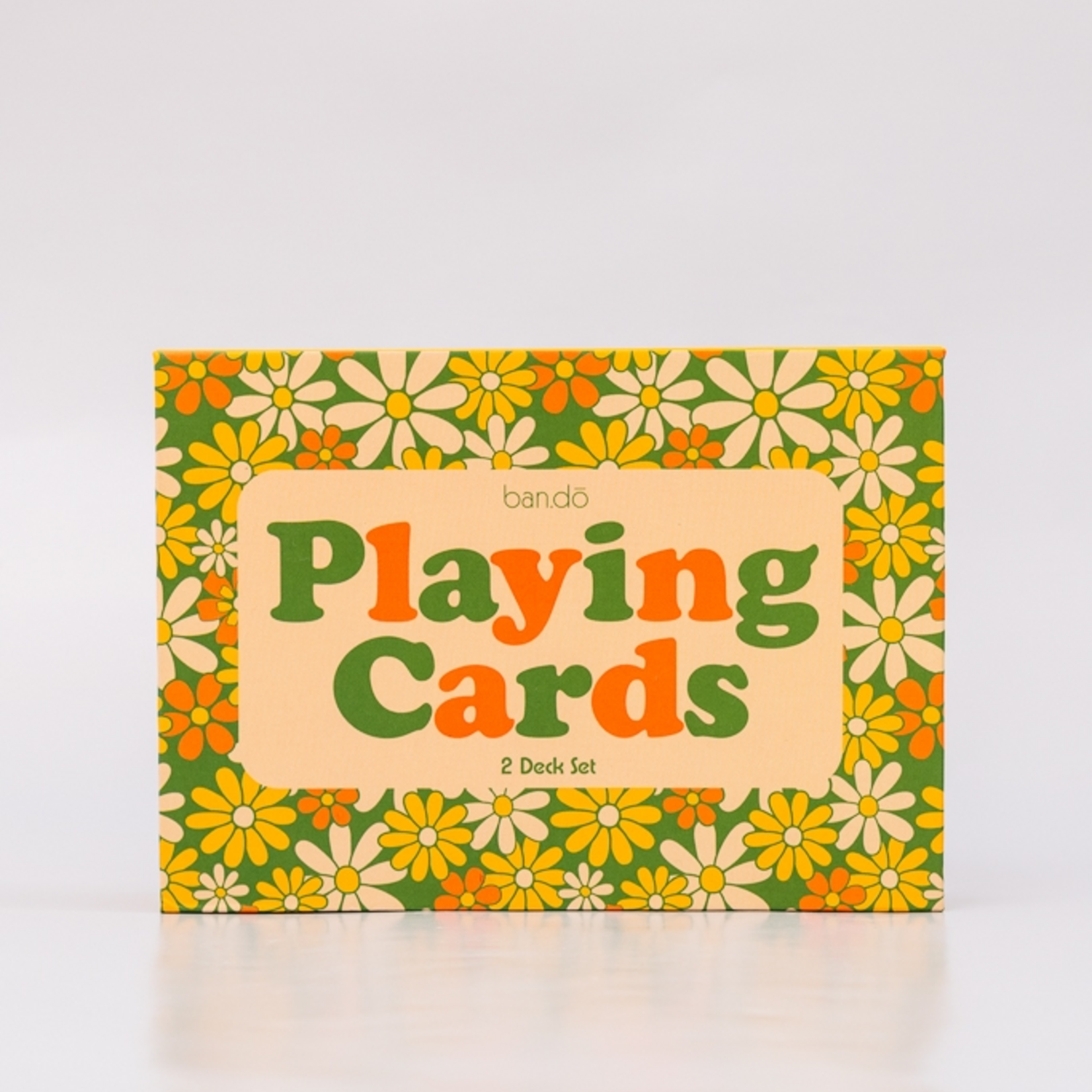 Bando Playing Cards Game Night Double Deck Floral