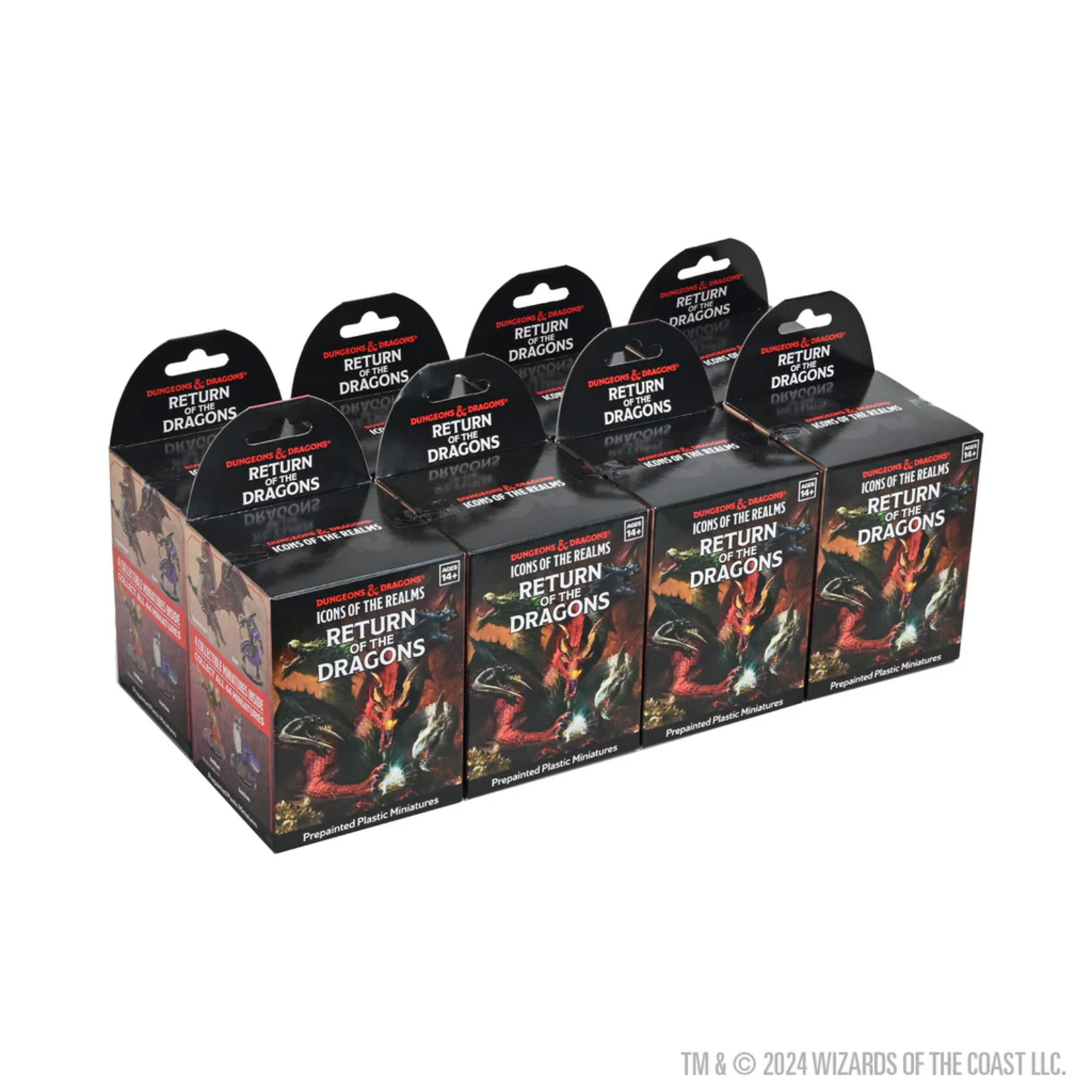 WizKids Dungeons and Dragons Icons of the Realms Return of the Dragons Booster Brick