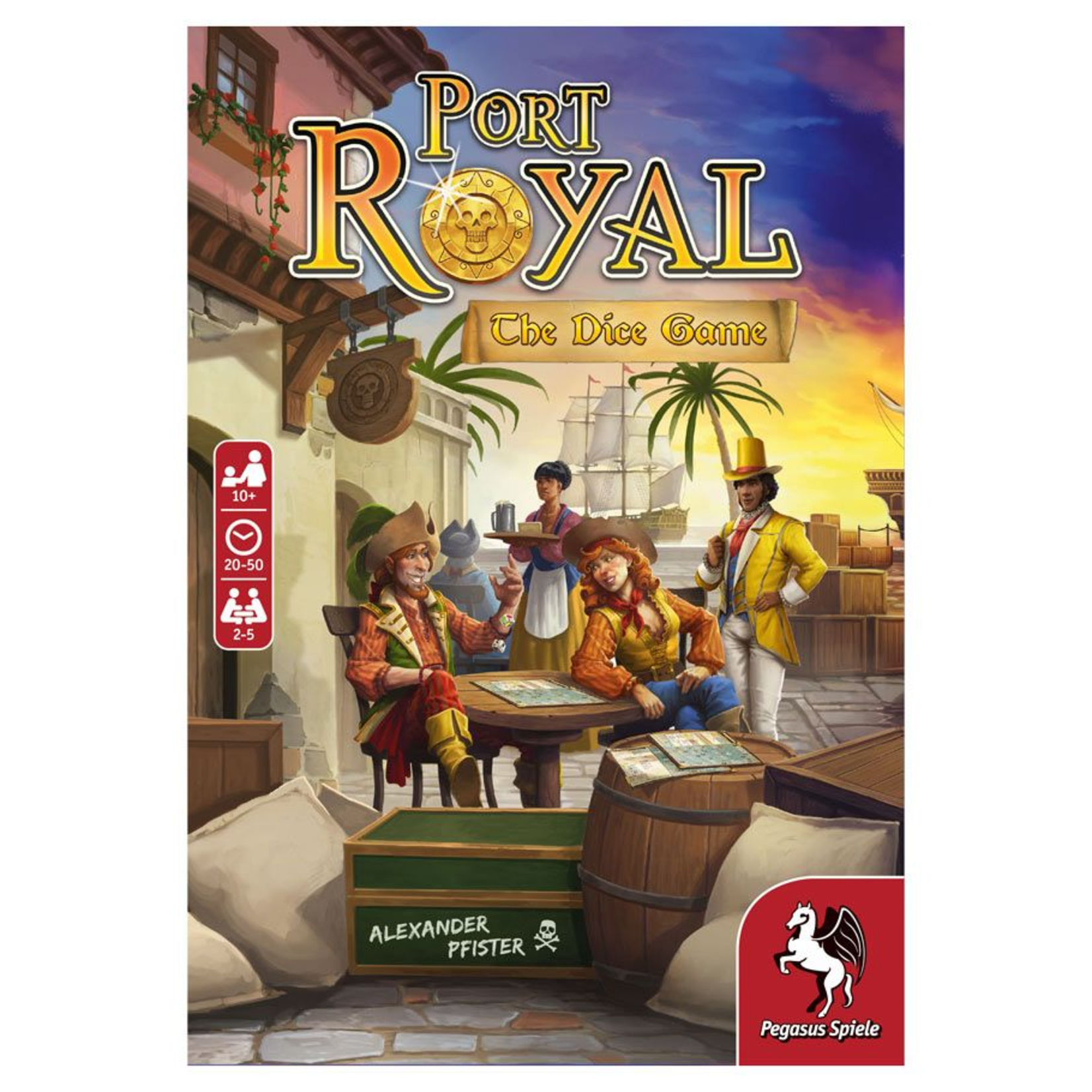 Pegasus Spiele North America Port Royal The Dice Game