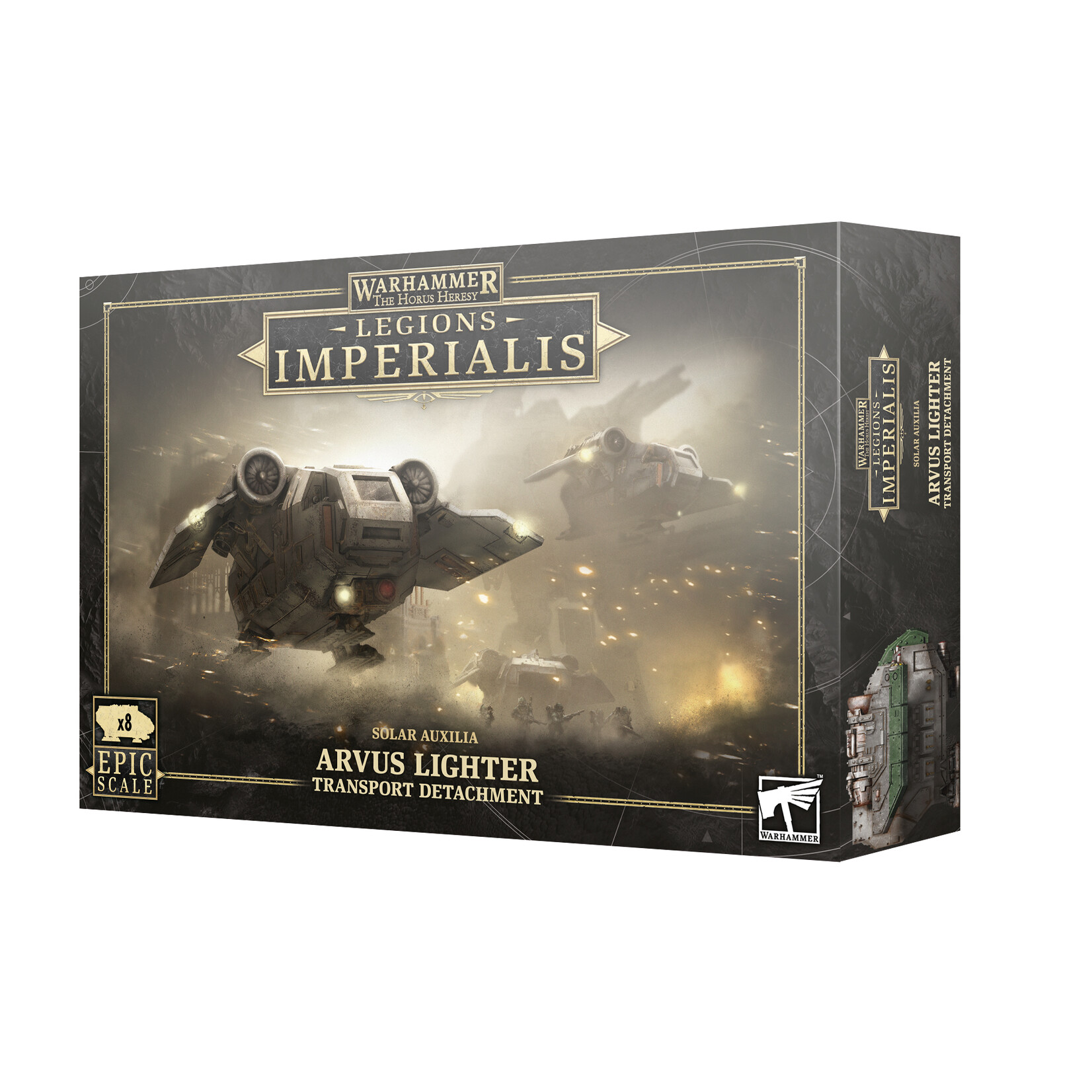 Games Workshop Warhammer Legions Imperialis Solar Auxilia Arvus Lighter
