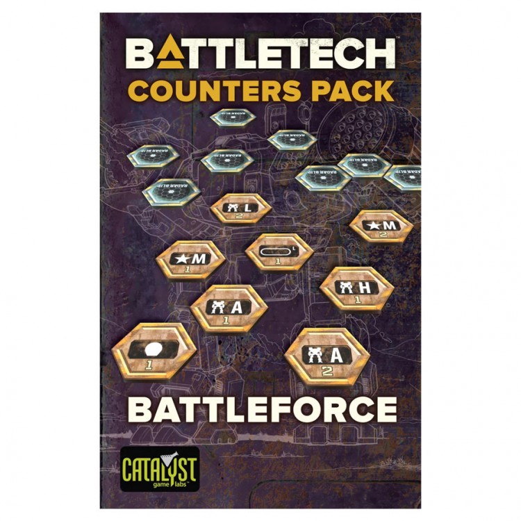 Battletech Battle Force Counters Pack - Guardian Games Aloha