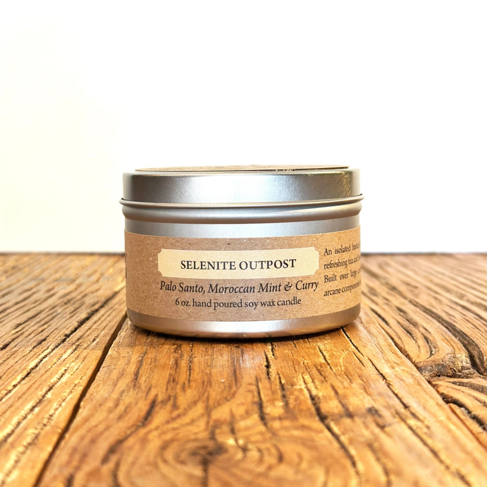 Cantrip Candles Selenite Outpost Candle 6 oz