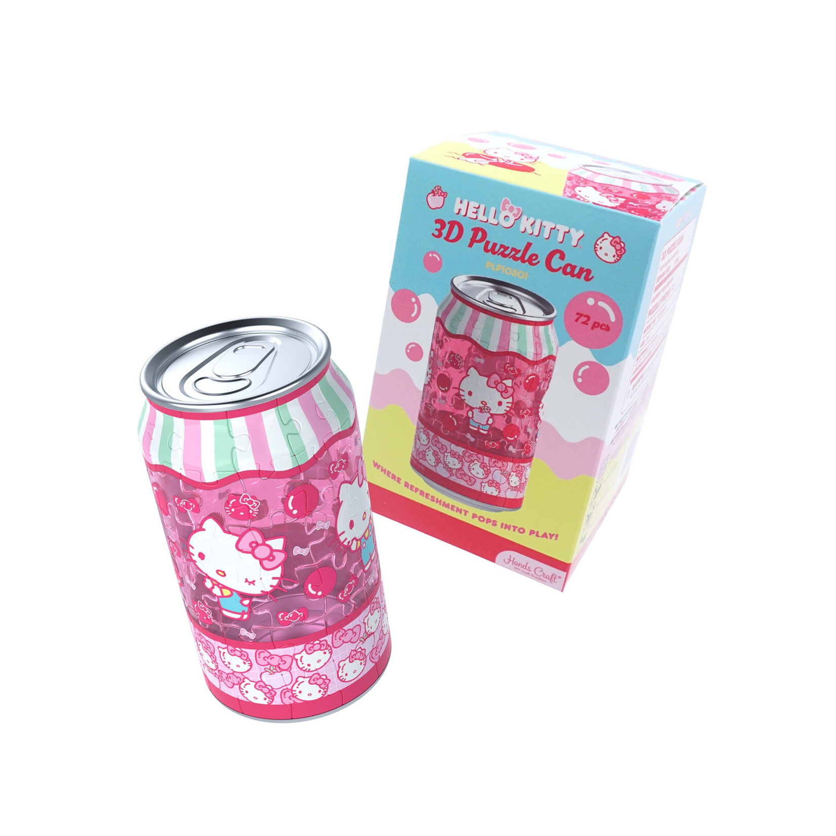 Hands Craft 3D Jigsaw Puzzle Can Hello Kitty