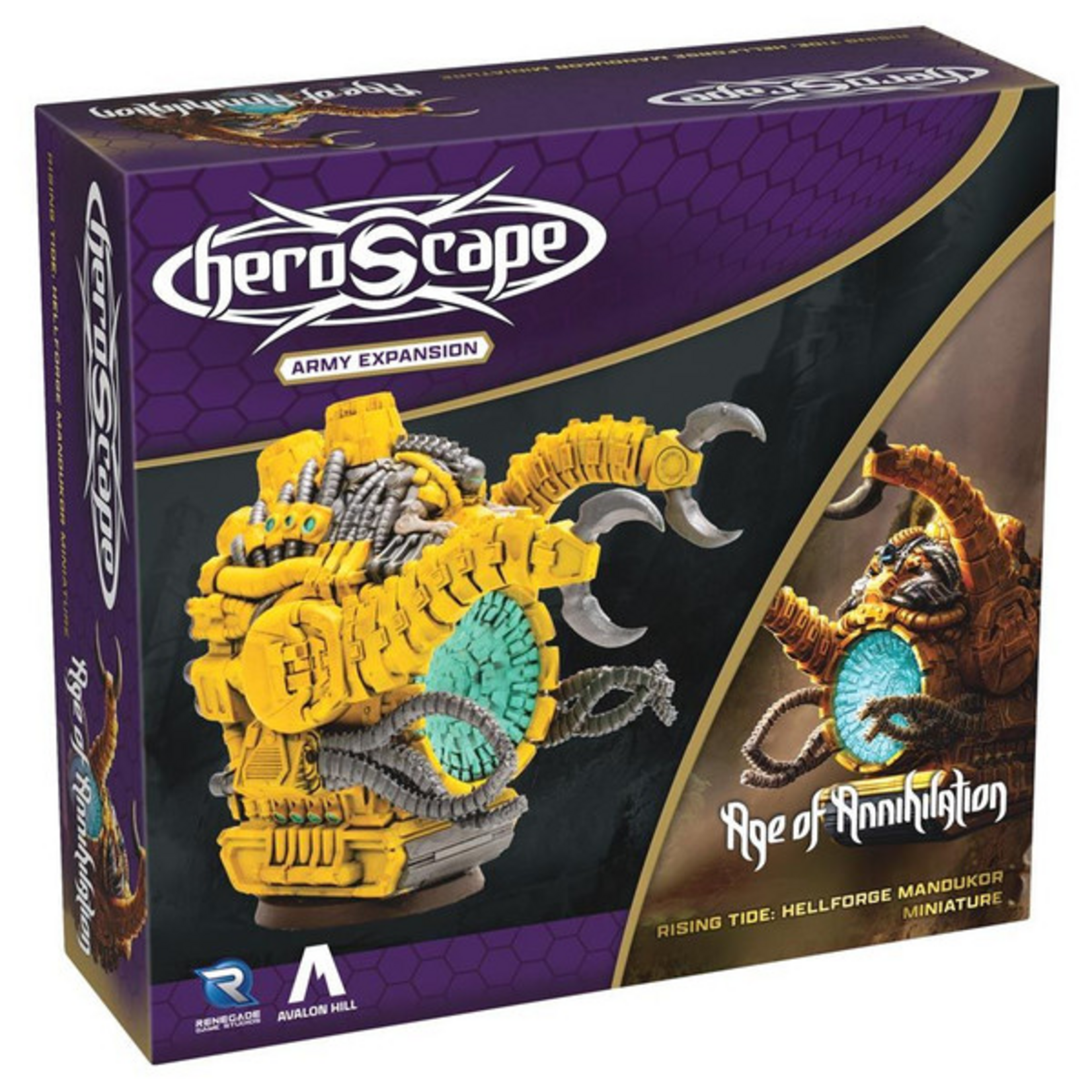 Renegade Game Studios Heroscape Rising Tide Army Expansion Hellforge Mandukor