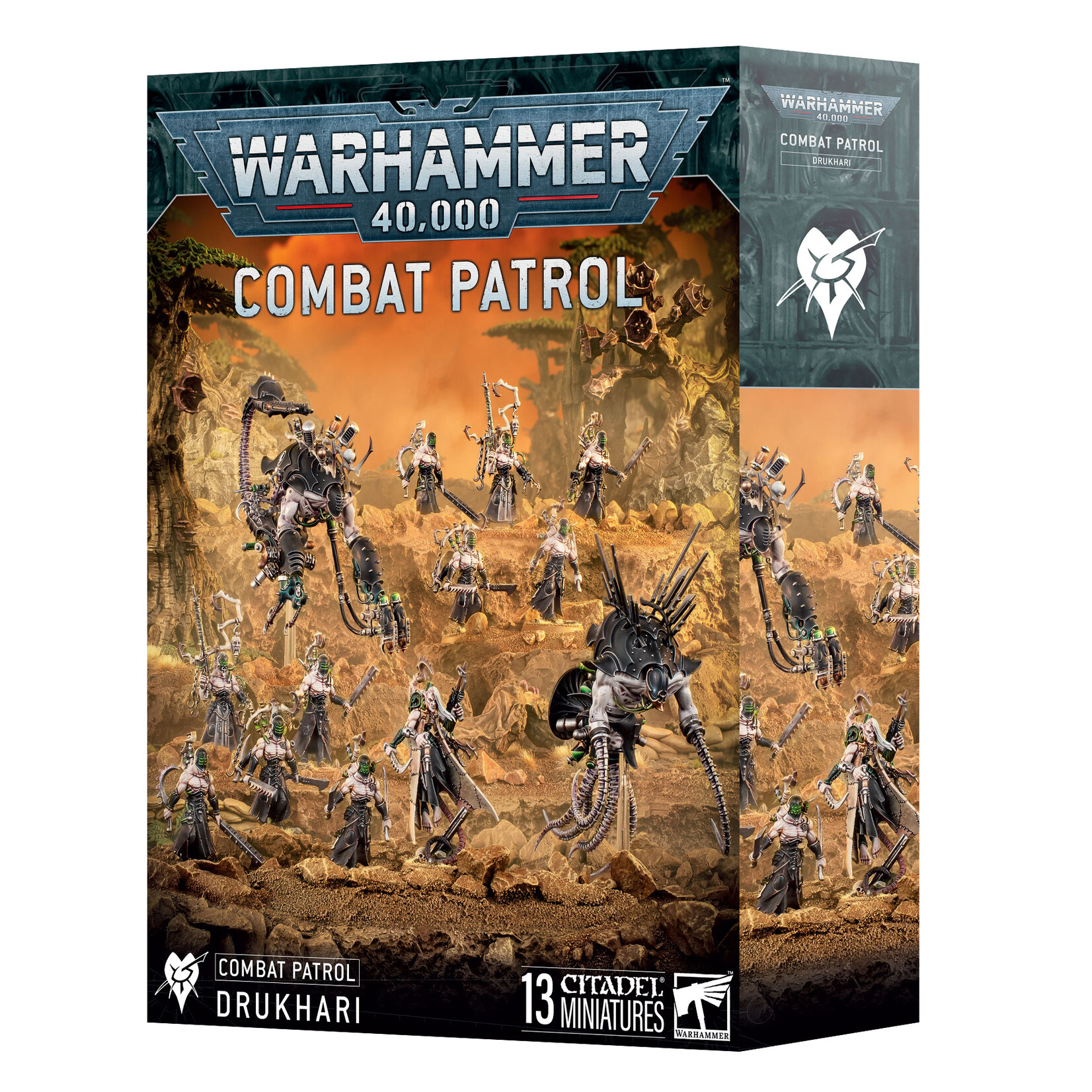 Games Workshop Warhammer 40k Xenos Drukhari Combat Patrol