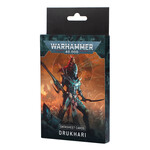 Games Workshop Warhammer 40k Drukhari Datasheet Cards 10E
