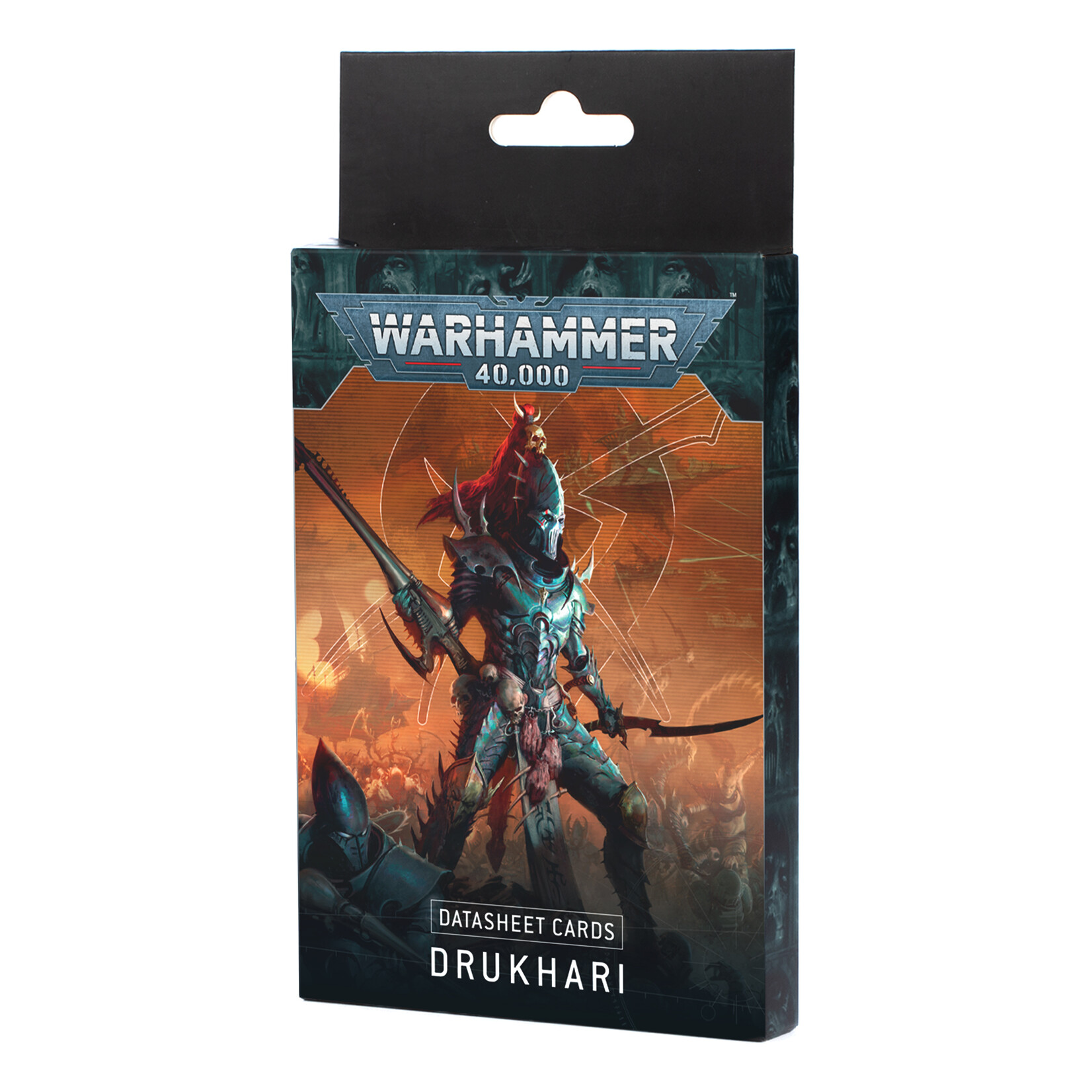 Games Workshop Warhammer 40k Drukhari Datasheet Cards 10E