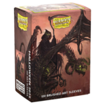 Arcane Tinmen Dragon Shield Art Brushed Sleeves Halloween 2025 100 ct