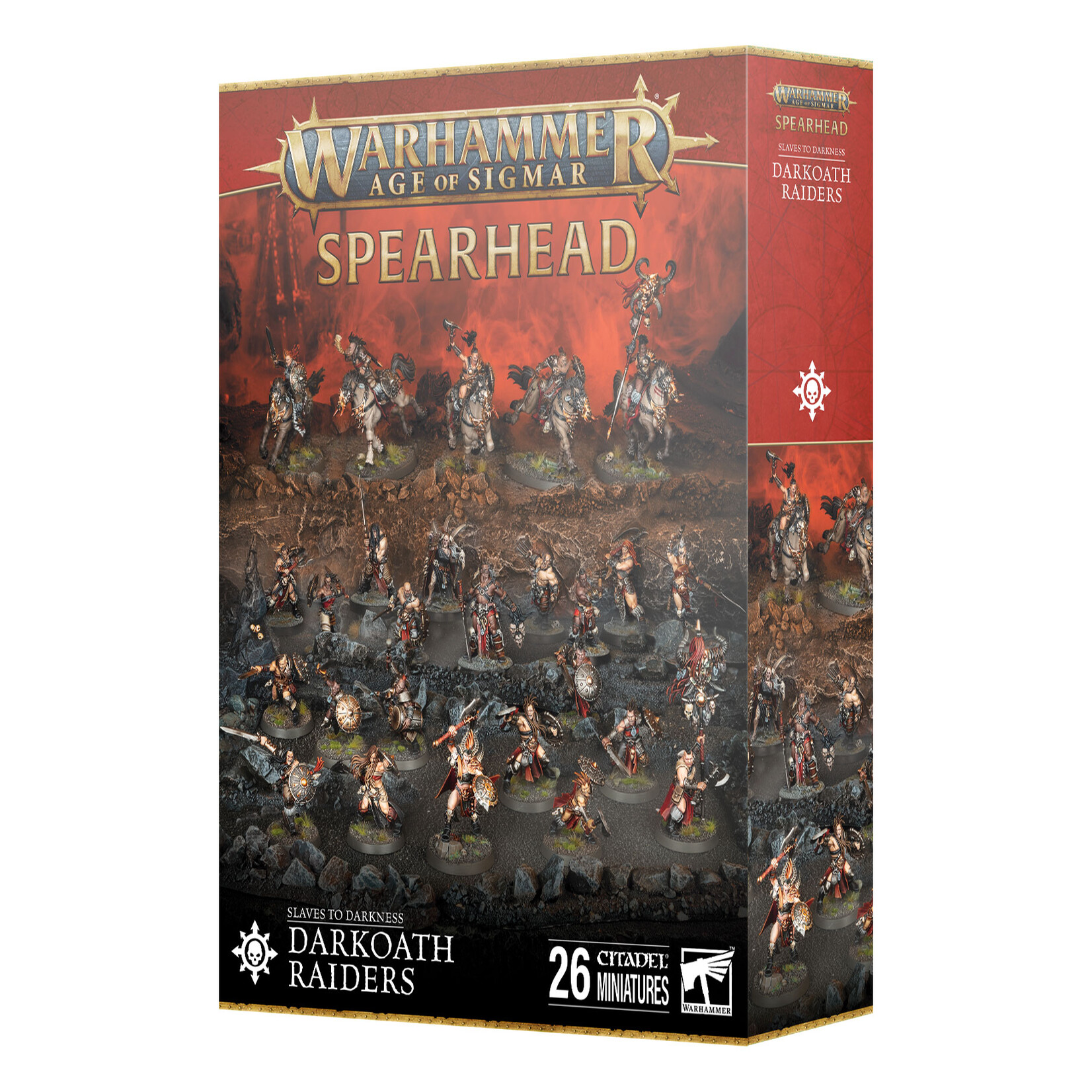 Games Workshop Warhammer Age of Sigmar Chaos Slaves to Darkness Spearhead Darkoath Raiders