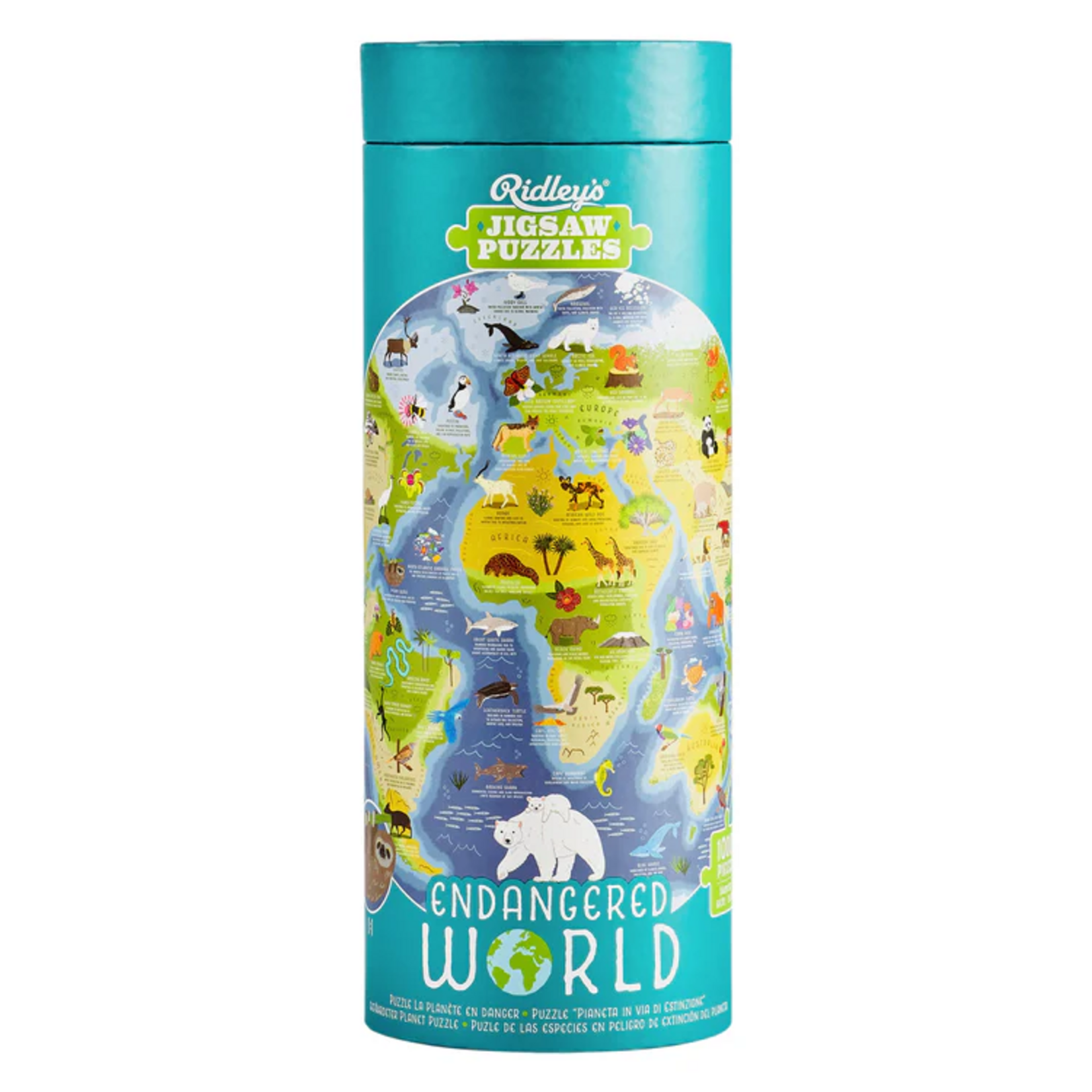 Ridley's Games 1000 pc Puzzle Endangered World