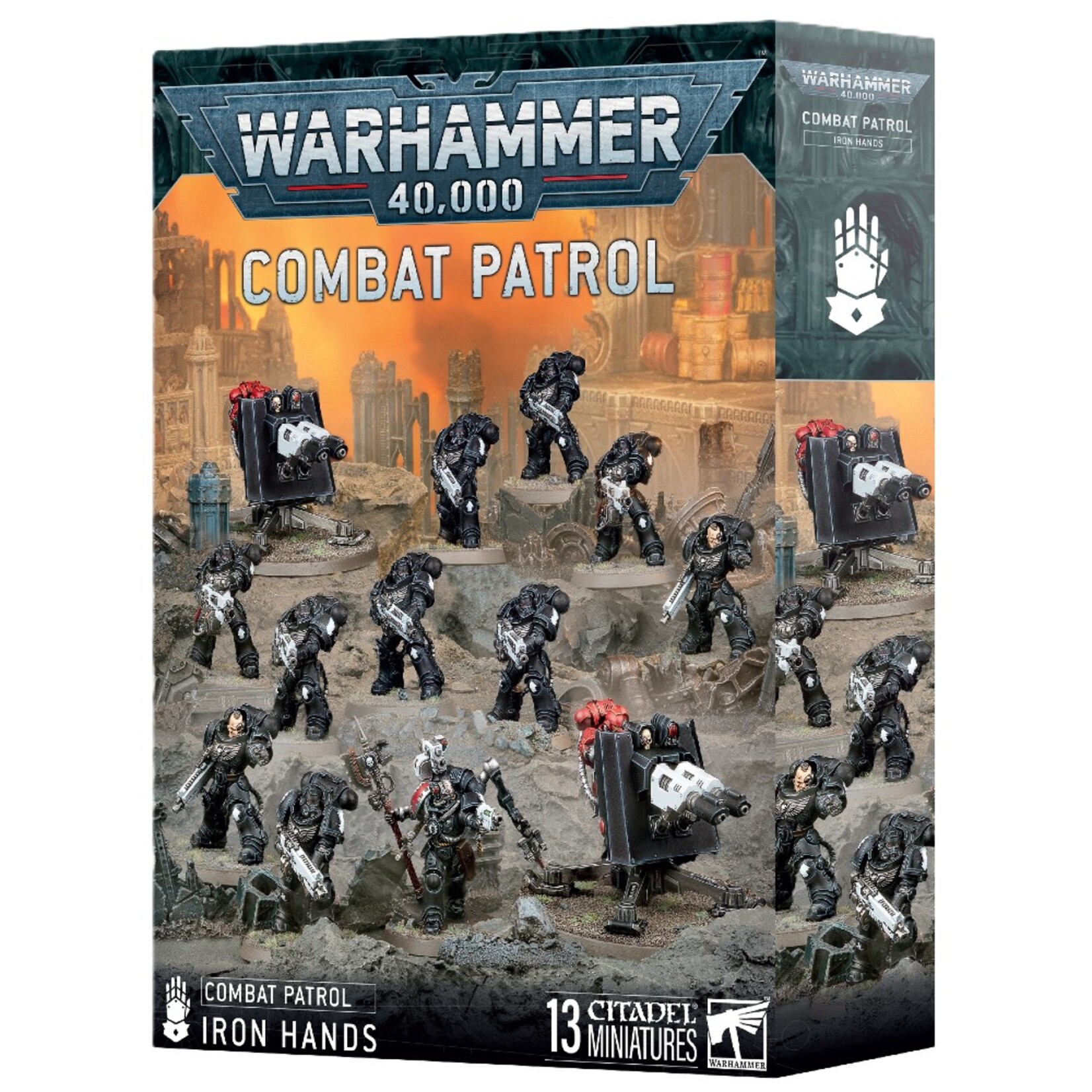 Games Workshop Warhammer 40k Space Marines Iron Hands Combat Patrol