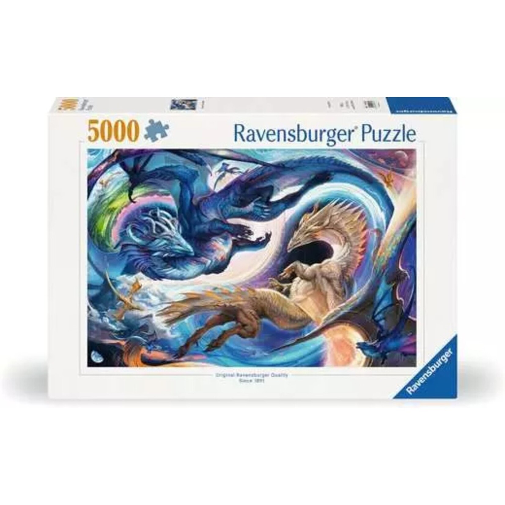 Ravensburger 5000 pc Puzzle Dragon Day and Night