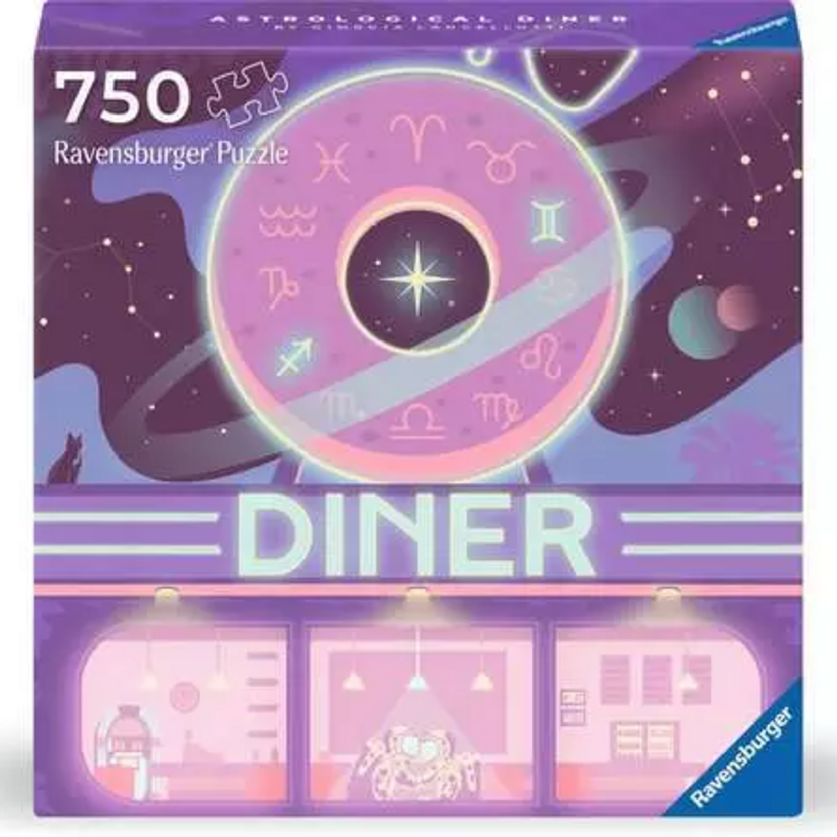 Ravensburger 750 pc Puzzle Art and Soul Astrological Diner