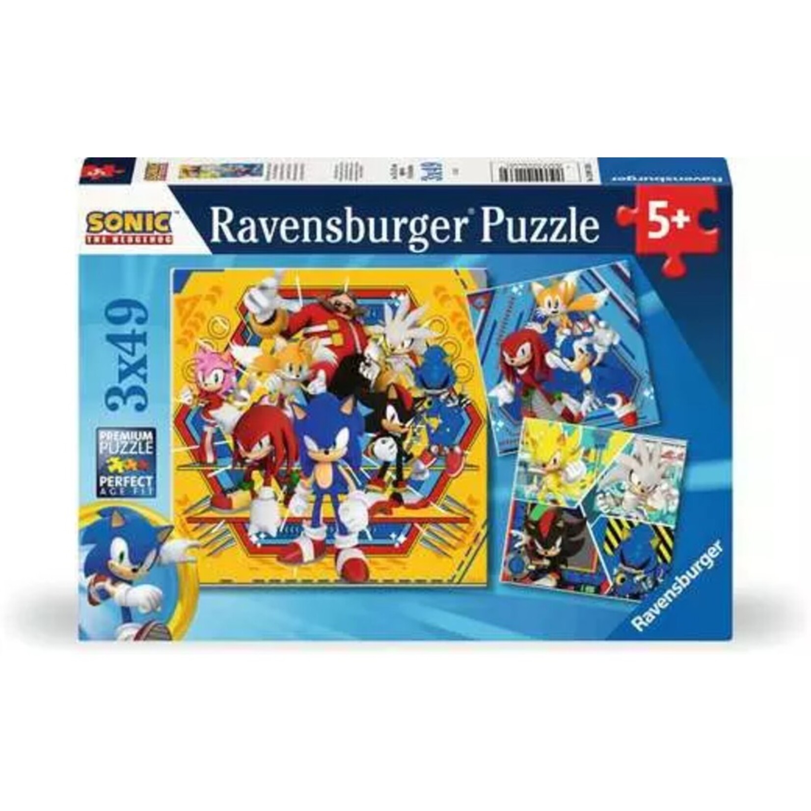 Ravensburger 3-in-1 49 pc Puzzle Sonic the Hedgehog