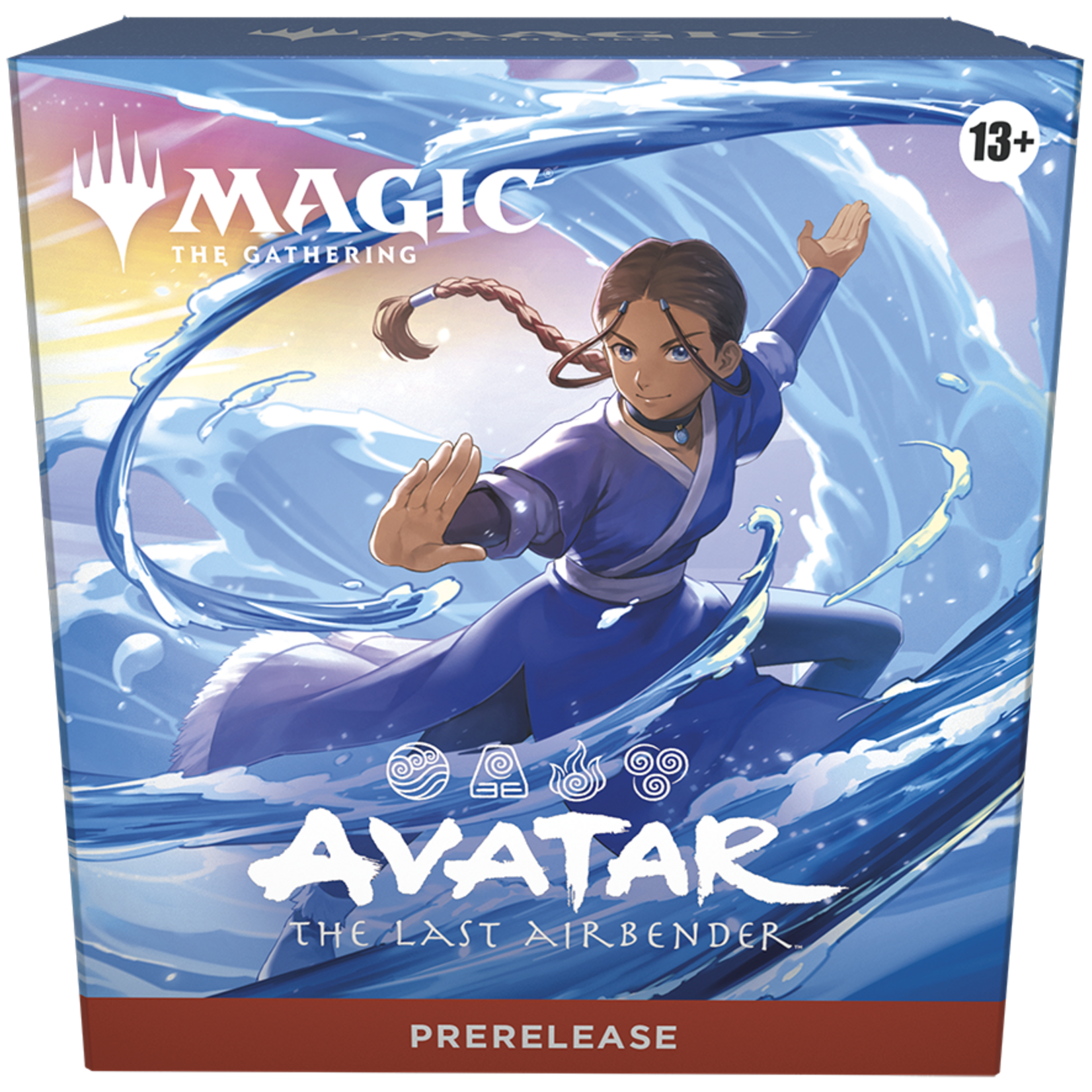 Wizards of the Coast Magic the Gathering Avatar The Last Airbender Katara BLUE Prerelease Kit