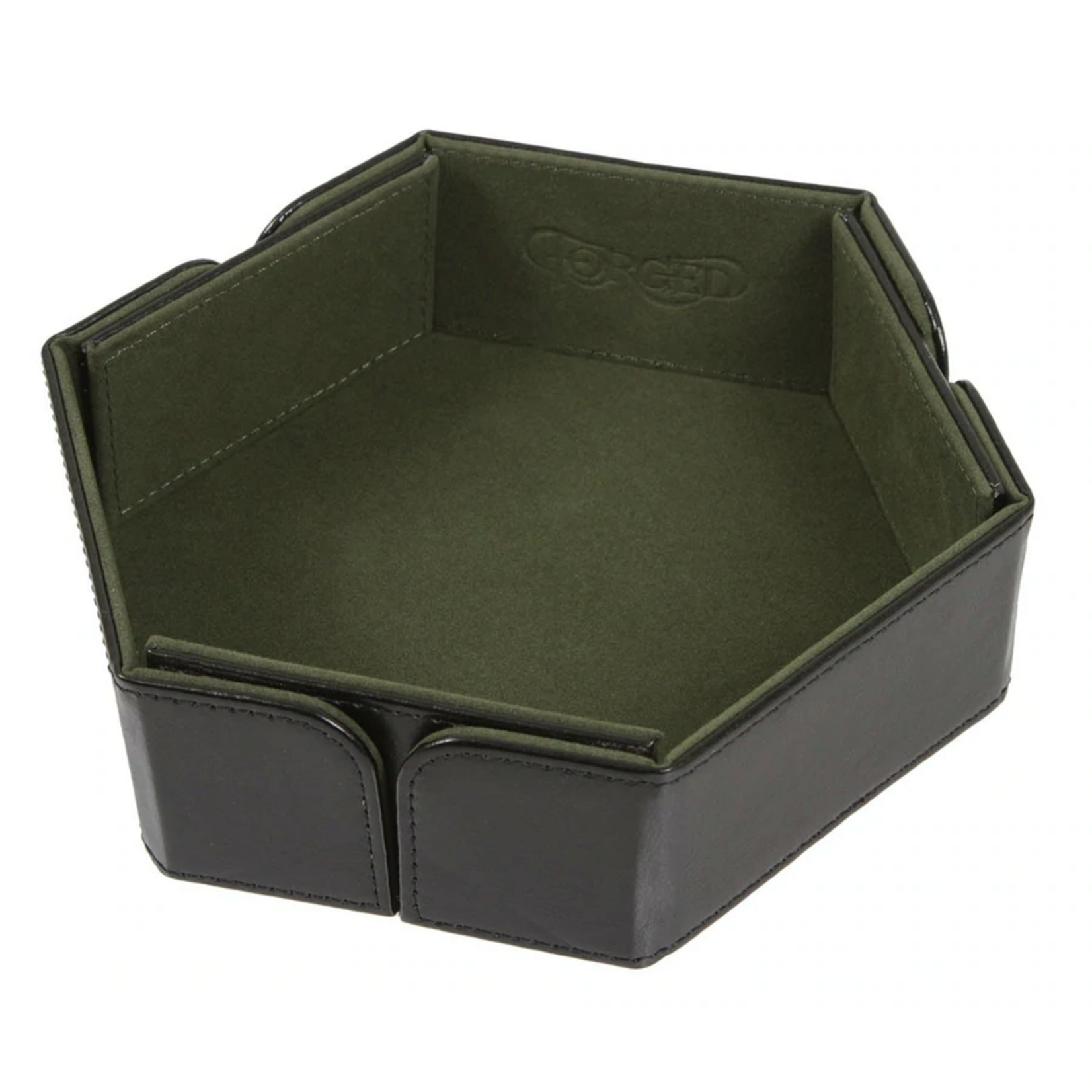Forged Forged Hex Magnetic Folding Tray Green