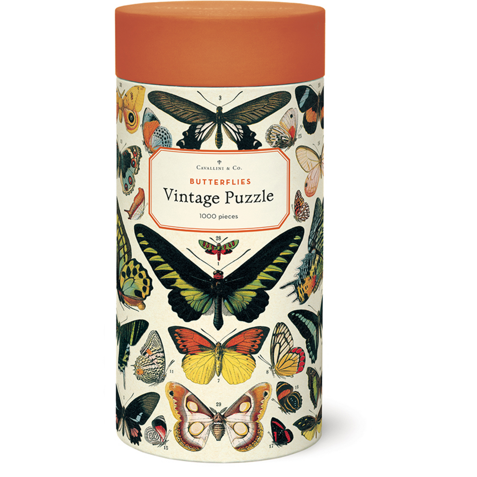 Cavallini and Co 1000 pc Puzzle Butterflies