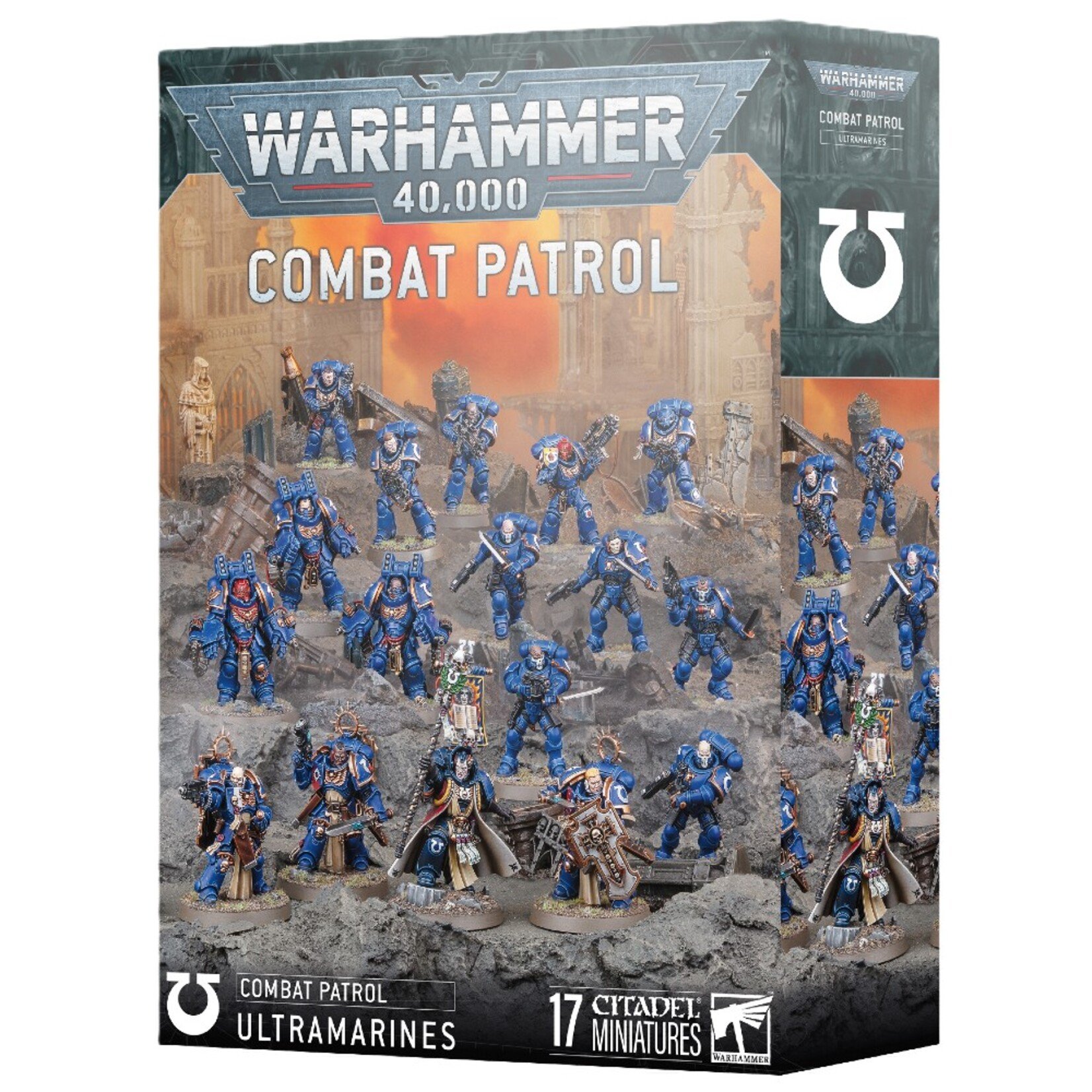 Games Workshop Warhammer 40k Space Marines Ultramarines Combat Patrol