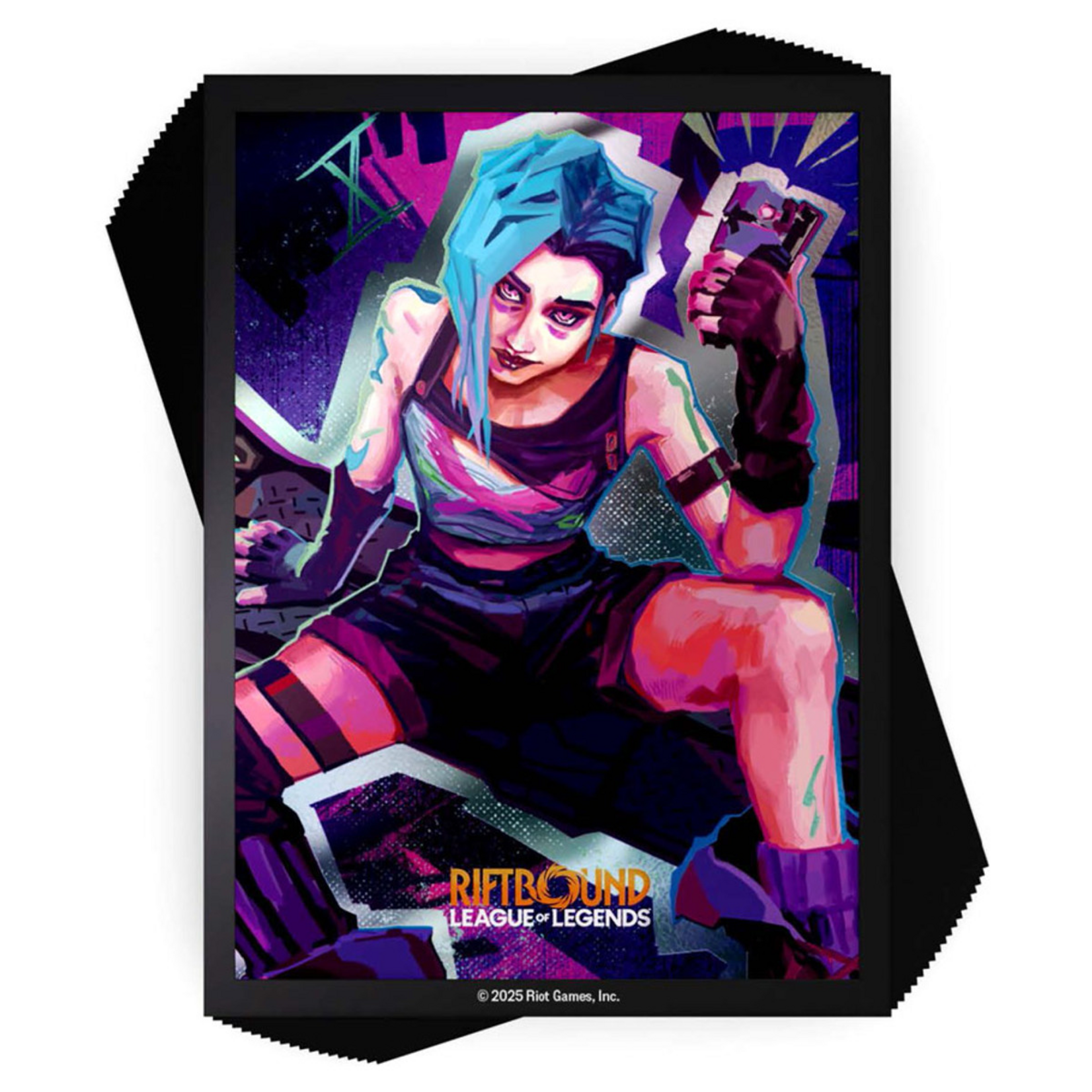 UVS Games UVS Deck Protector Sleeves Riftbound Origins Jinx 100 ct