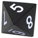 Kessler Corporation Giant Foam Dice d8 Black