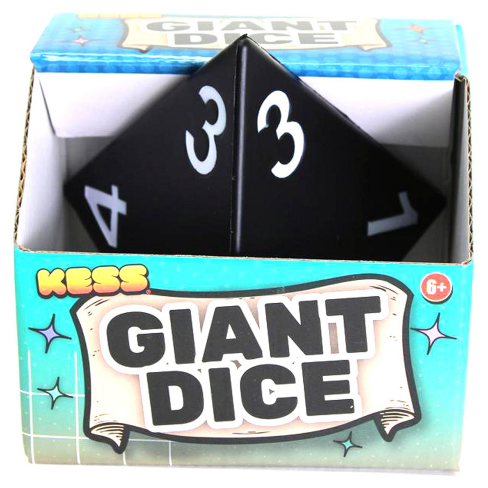 Kessler Corporation Giant Foam Dice d4 Black