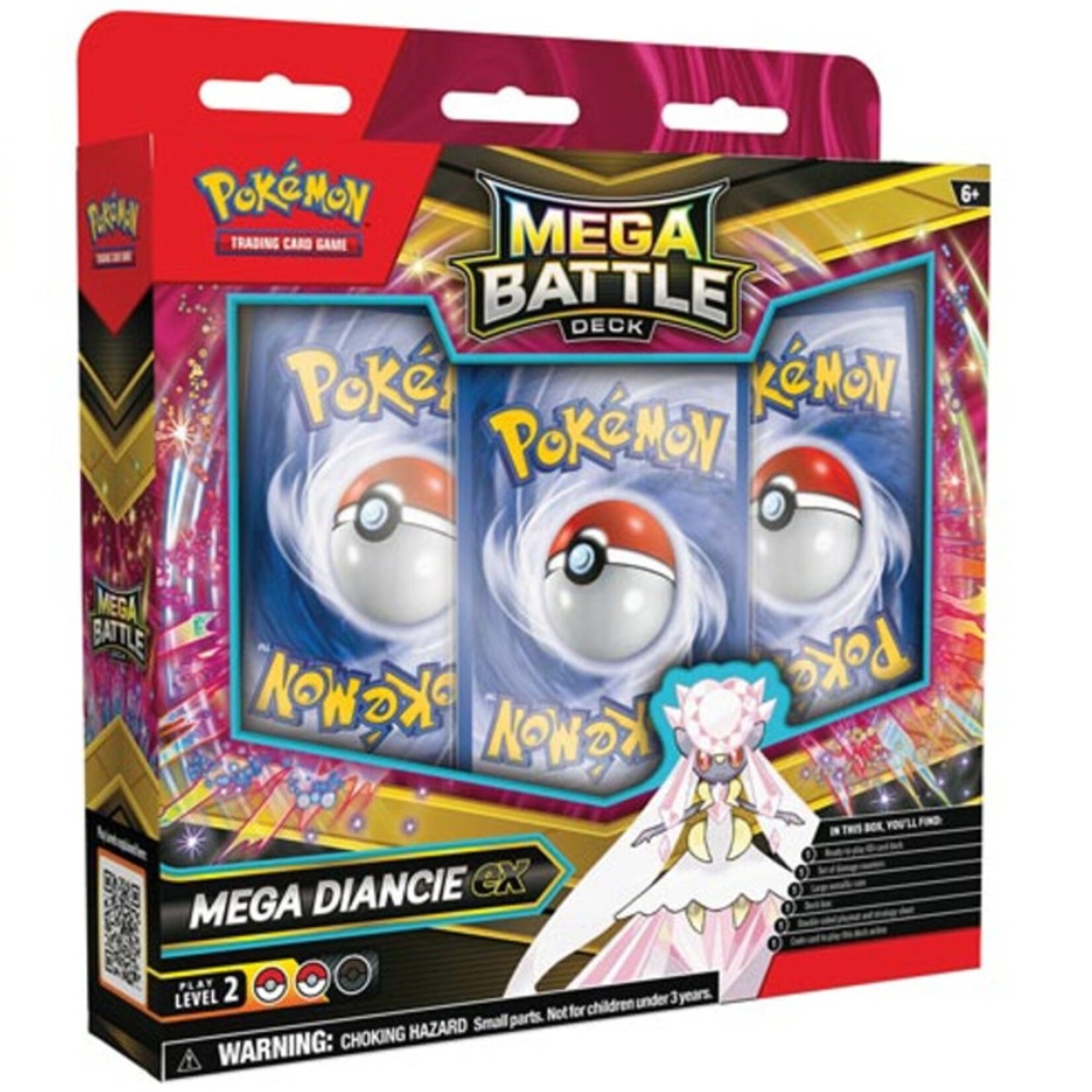 Pokemon Company International Pokemon Mega  Battle Deck Mega Diancie ex