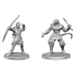 WizKids Pathfinder Battles Deep Cuts Elf Hunter and Catfolk Bandit