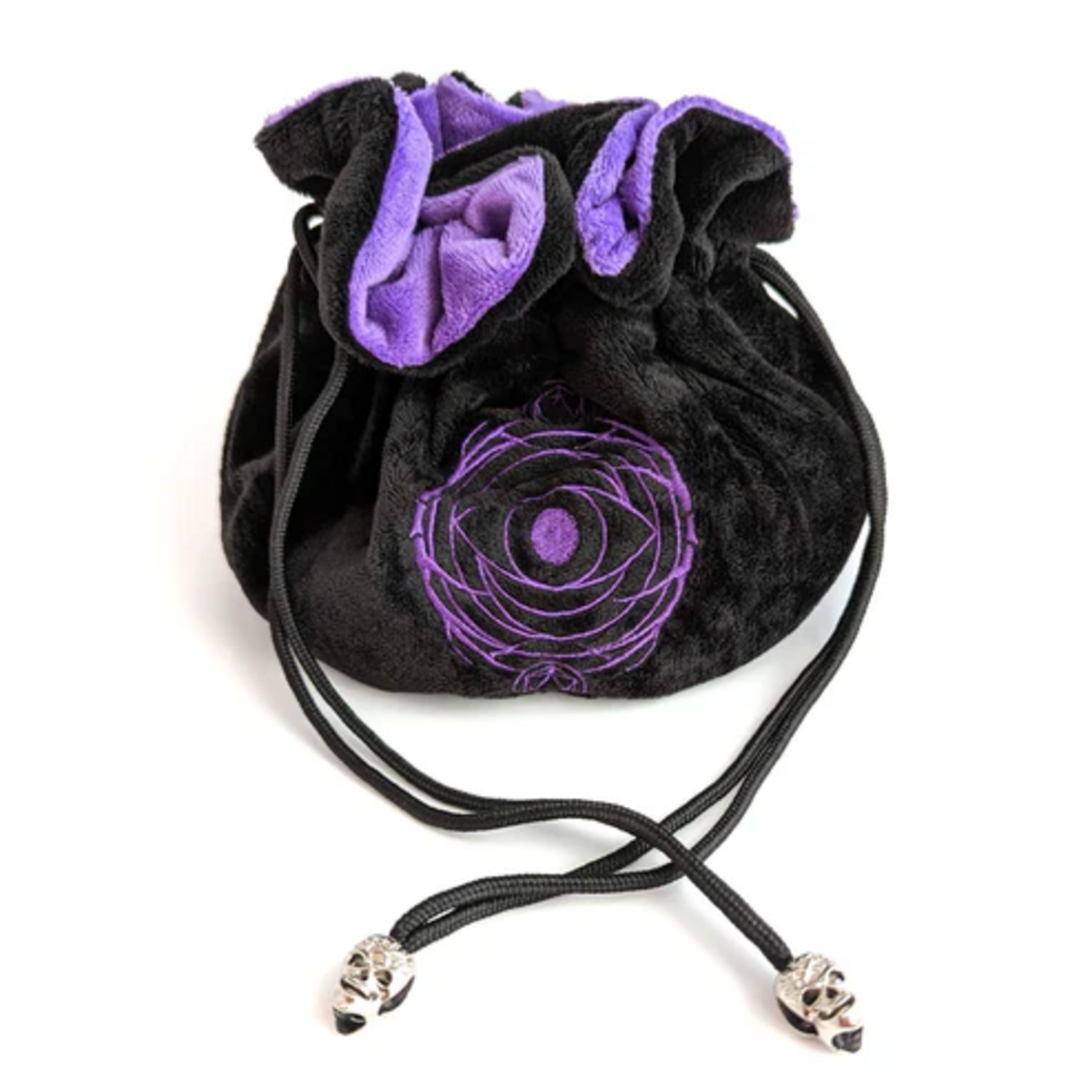 Fennek and Finch Warlock Black Purple w/ Sigil Multipocket Large Dice Bag