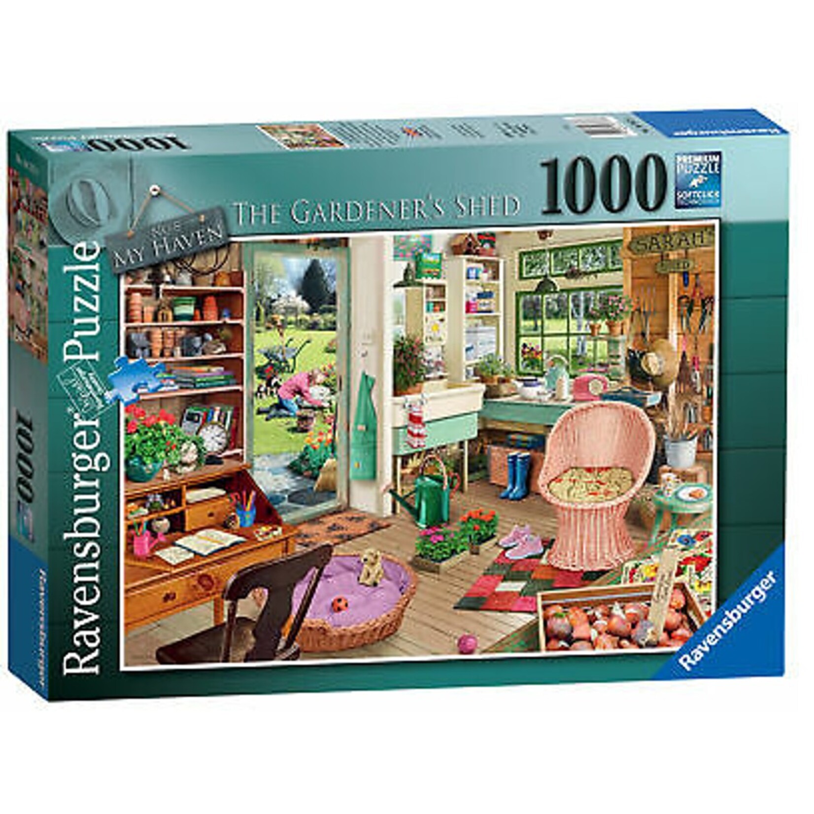 Ravensburger 1000 pc Puzzle The Garden Shed