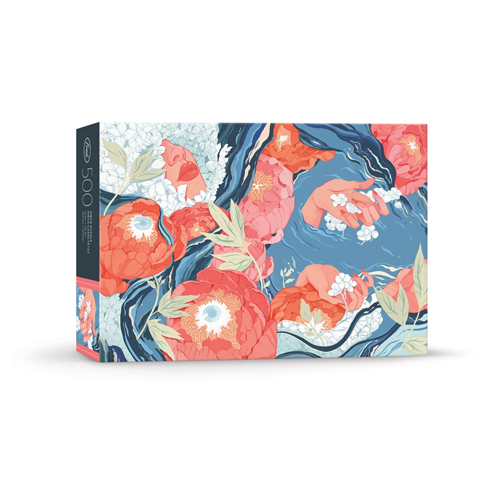 Fred and Friends 500 pc Puzzle Dani Pendergast Drifting