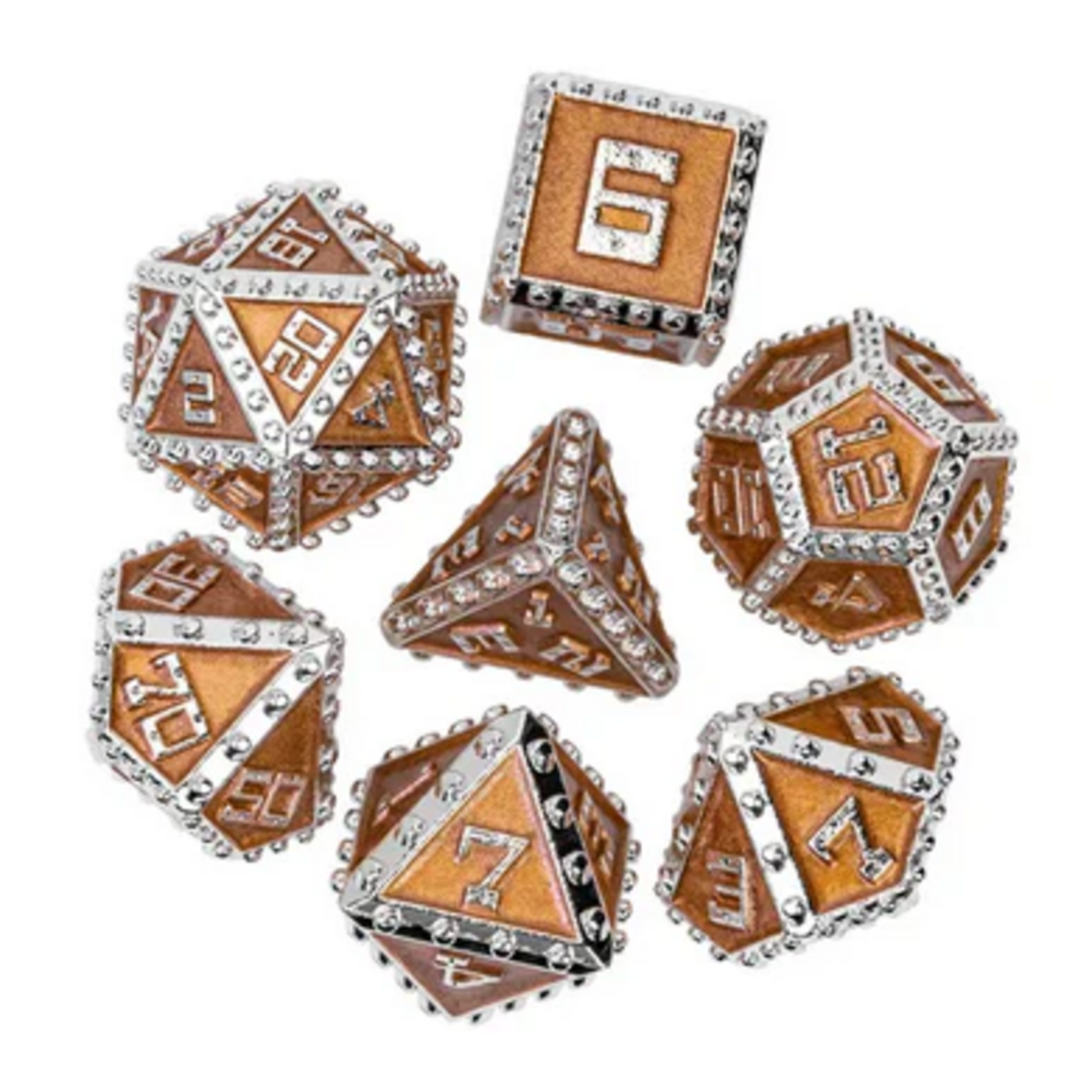 Foam Brain Games Brigandine Armor Order of the Rose Metal 7 die set