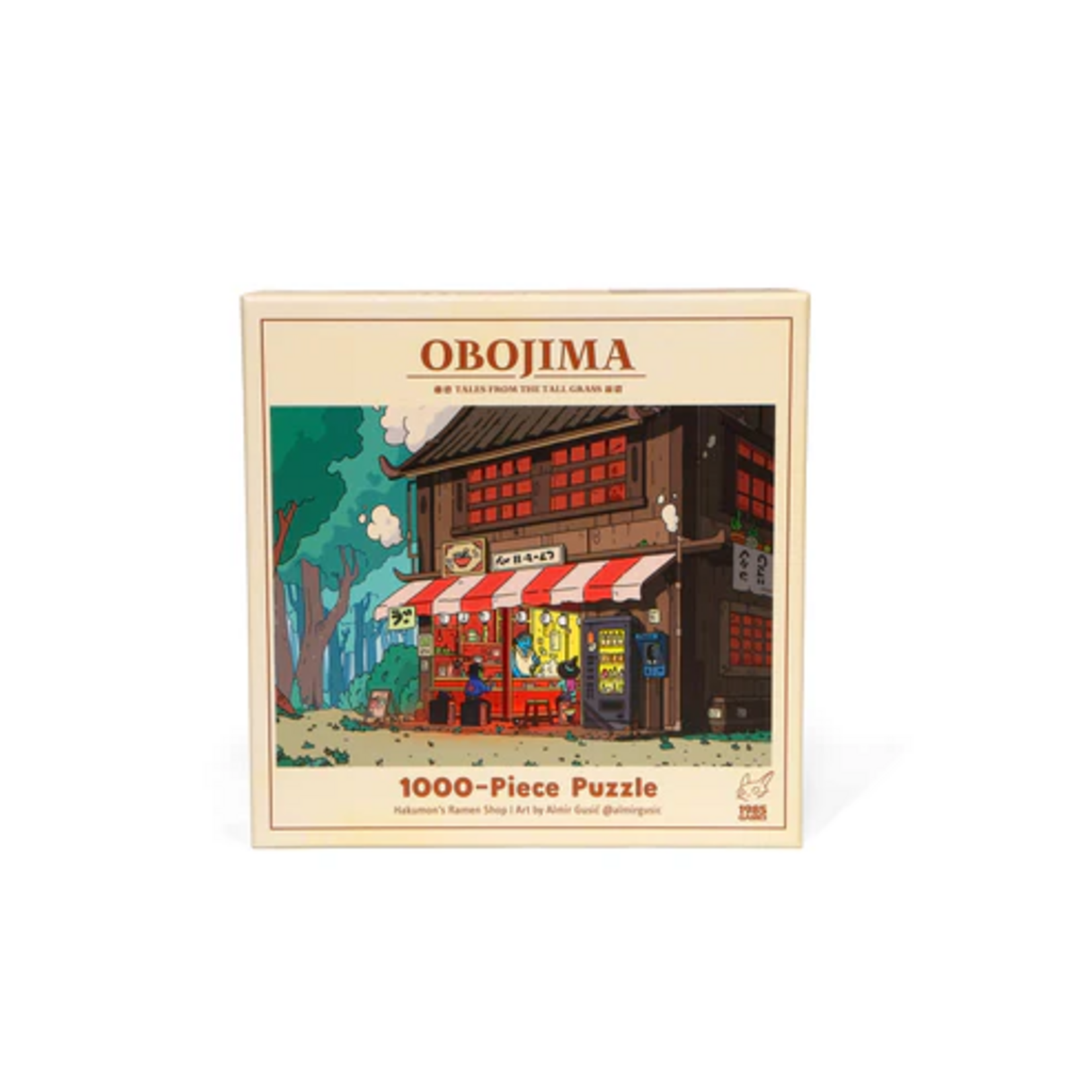 1985 Games 1000 pc Puzzle Obojima Hakumon's Ramen Shop